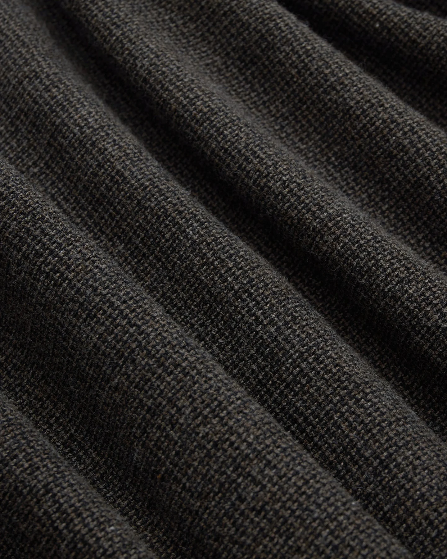 3sixteen Loop Collar Shirt - Chocolate Marled - Image 5