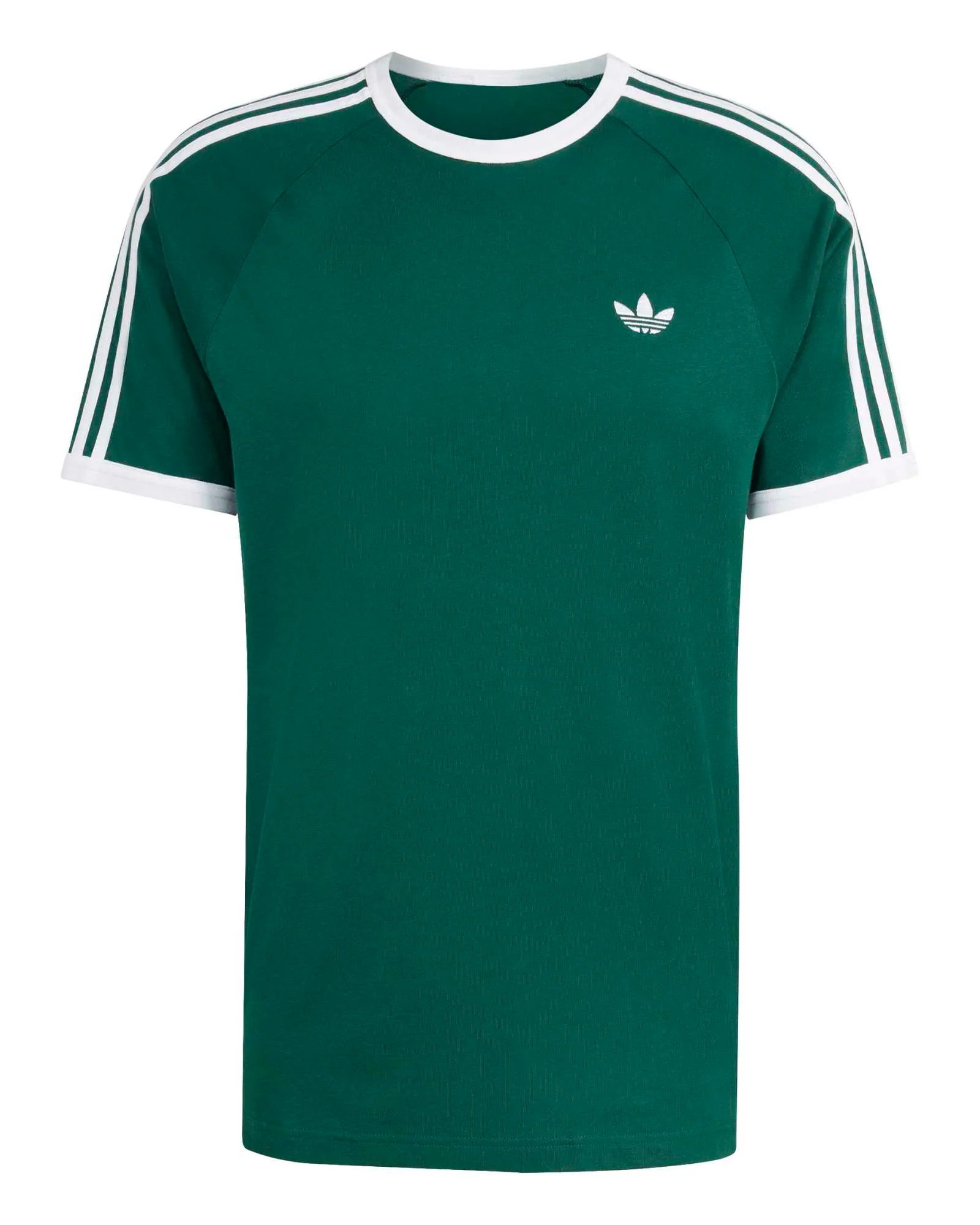 Adidas 3-Stripes Tee - Collegiate Green - Image 6