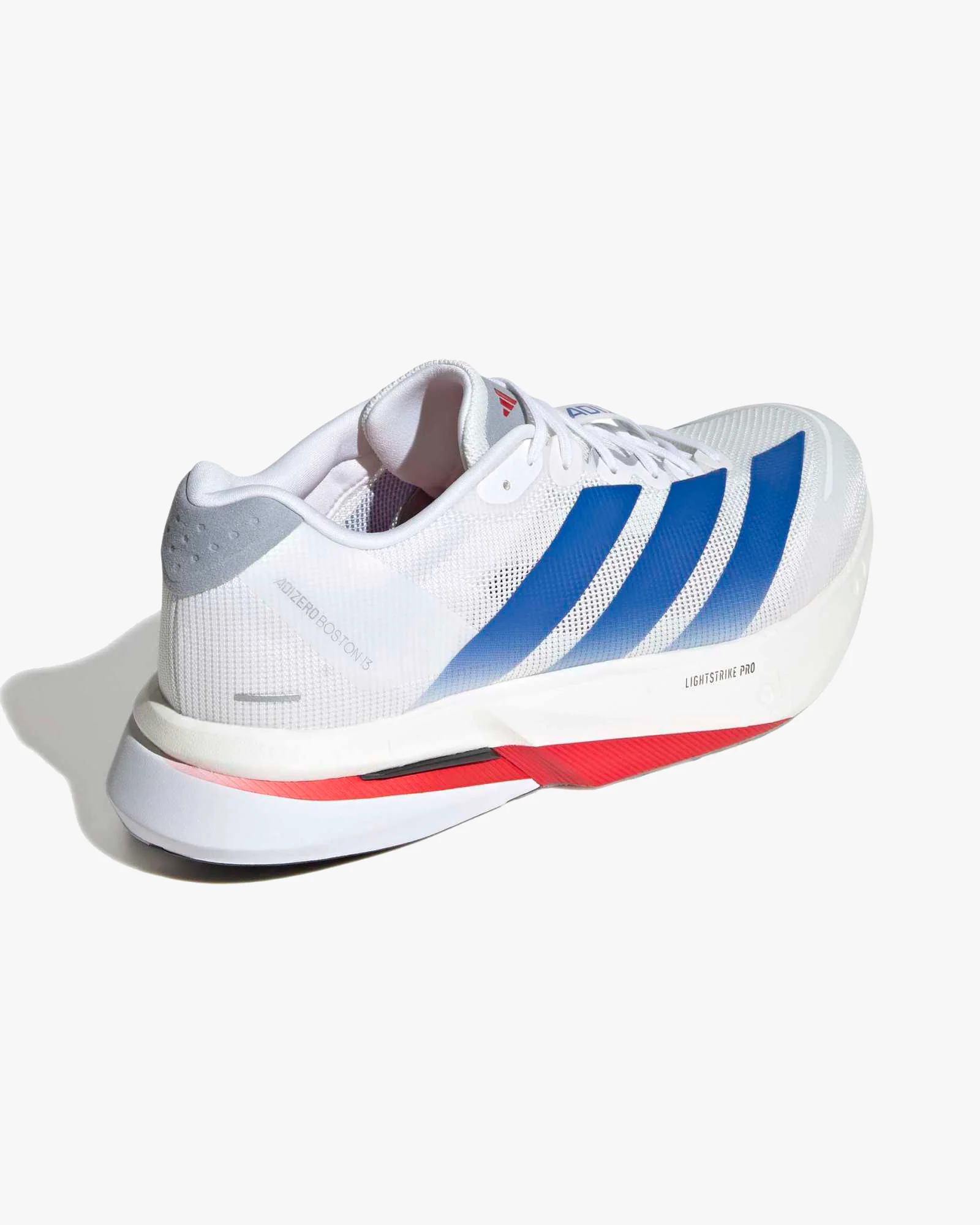 Adidas Adizero Boston 13 - White / Royal Blue / Halo Silver - Image 7