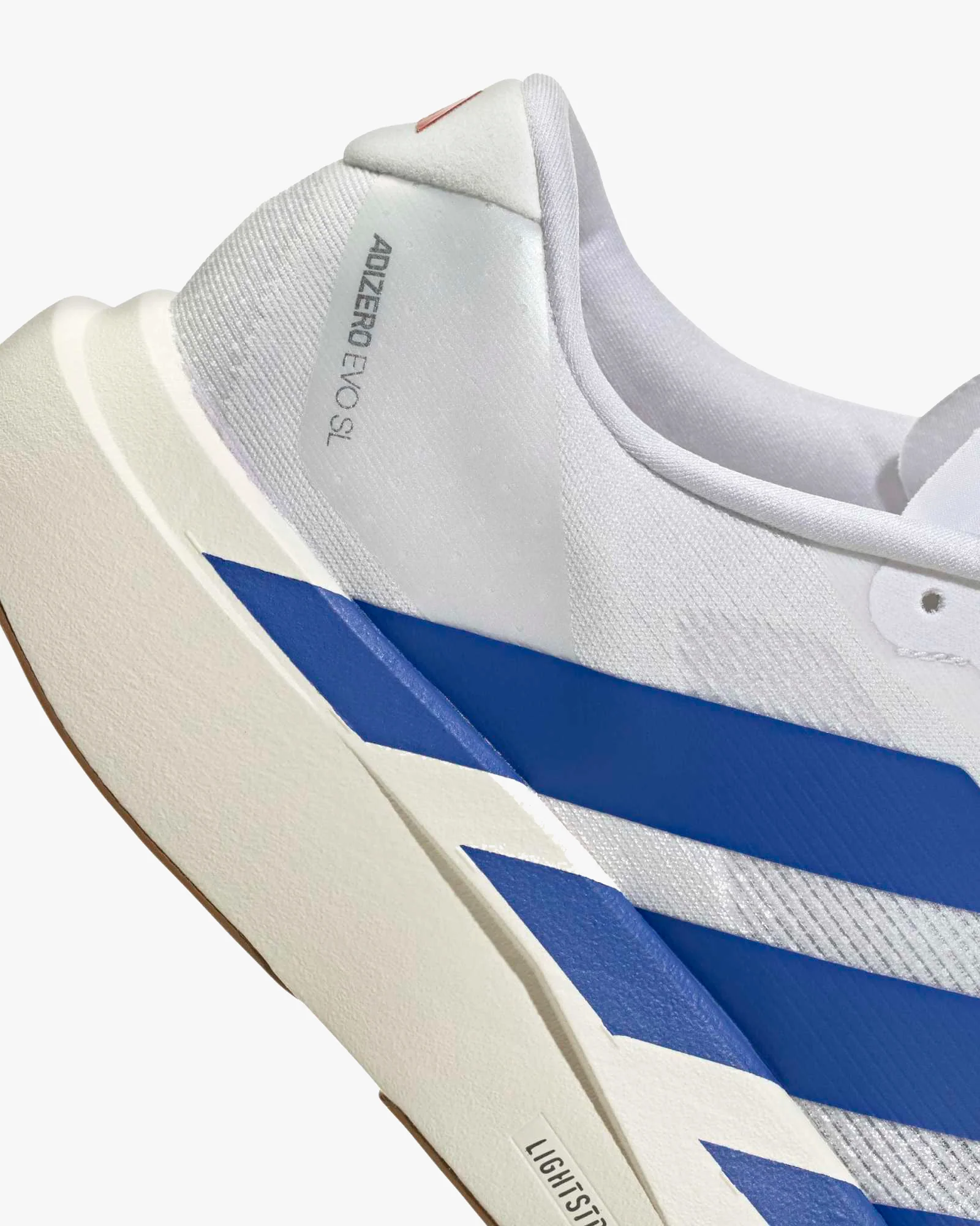 Adidas Adizero EVO SL - Cloud White / Royal Blue / Pure Ruby - Image 14