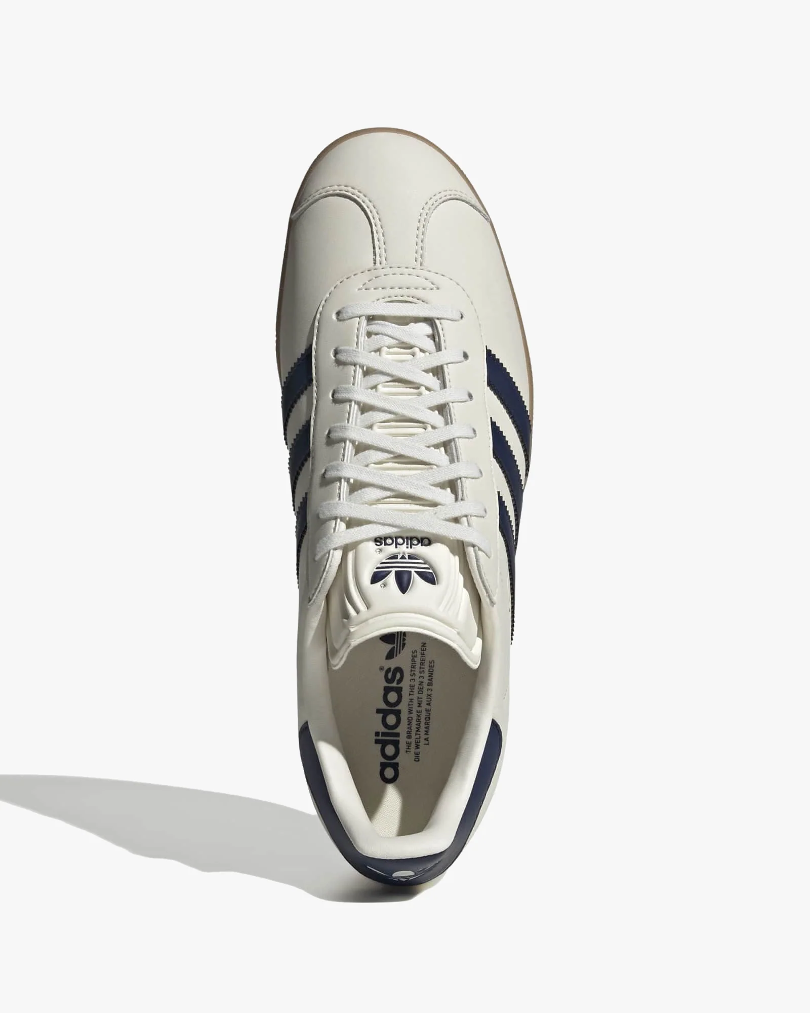Adidas Gazelle - Cloud White / Dark Blue / Gum - Image 8