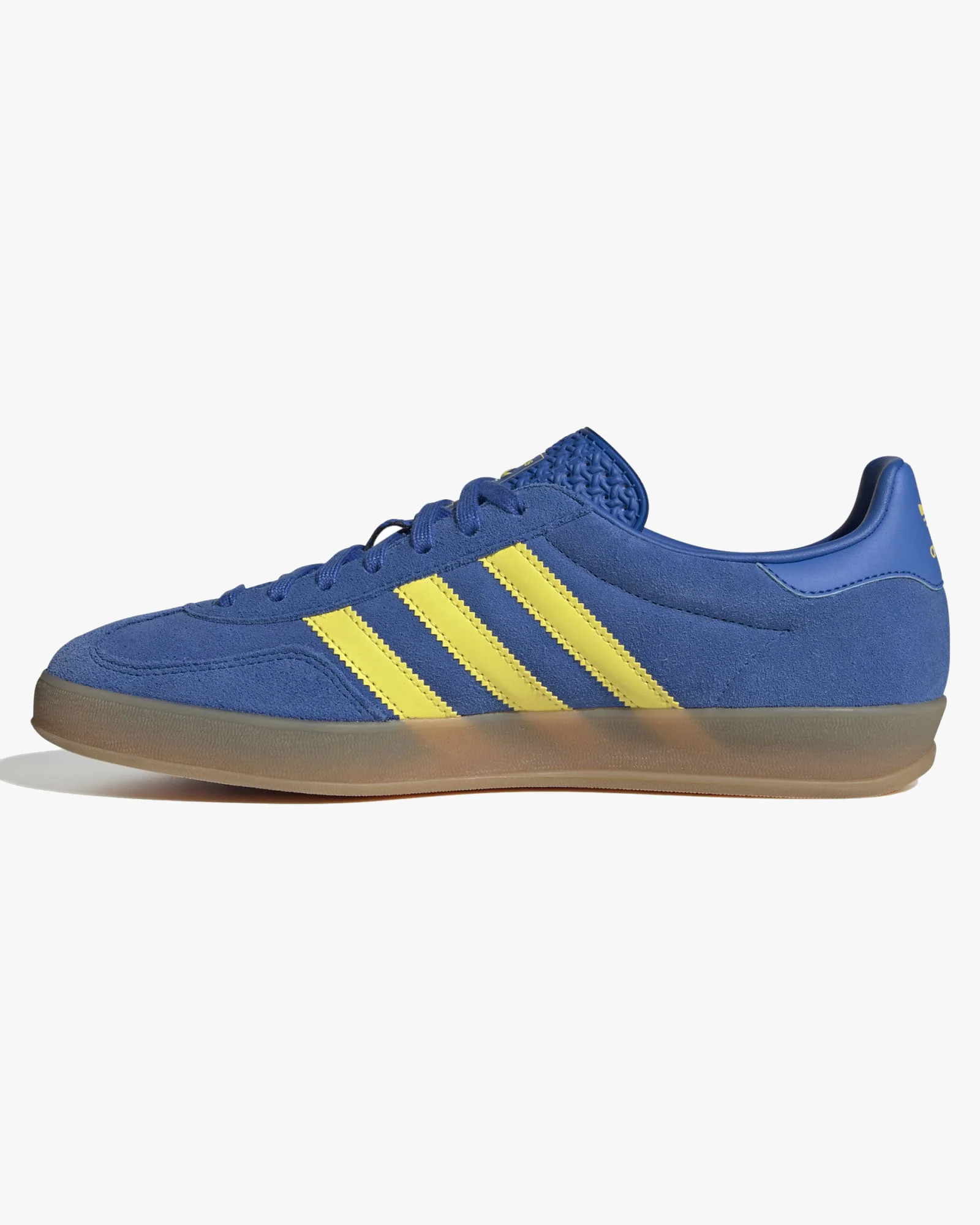 Adidas Gazelle Indoor - Blue / Pure Sulfur / Gum - Image 6