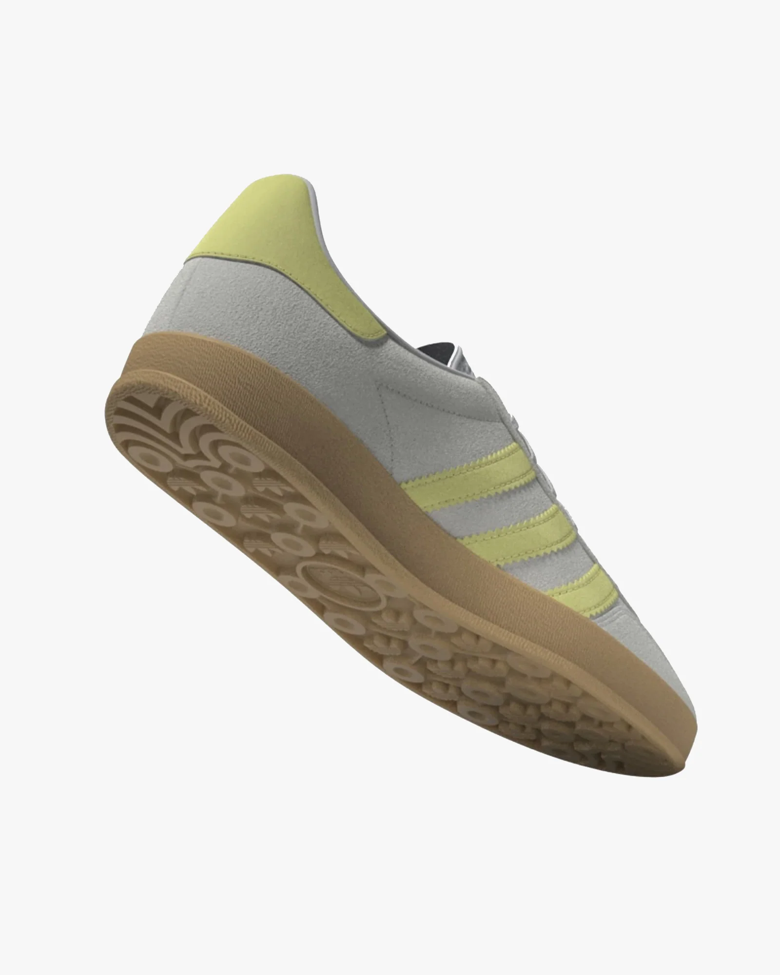 Adidas Gazelle Indoor - Grey One / Power Yellow / Gum 3 - Image 2