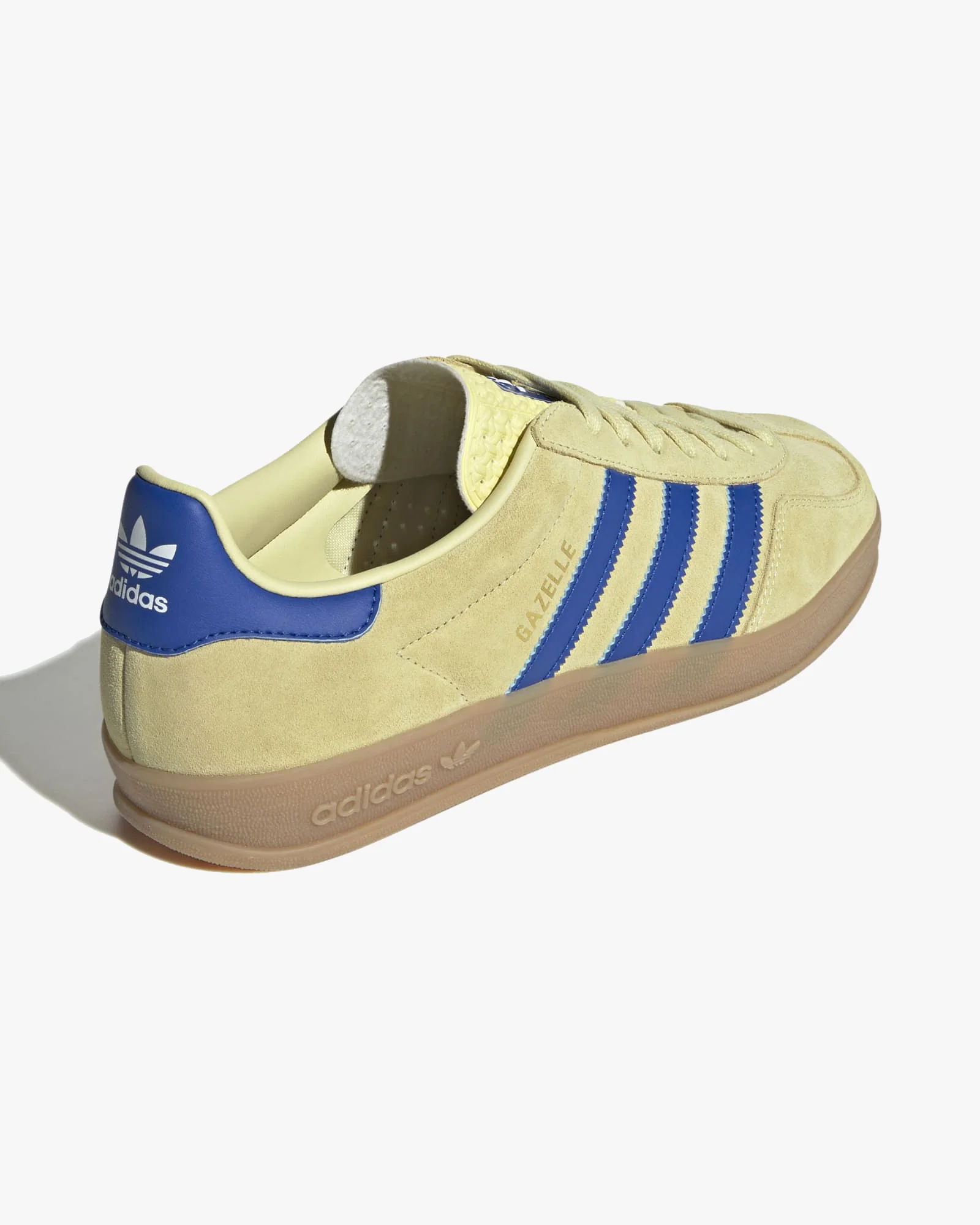 Adidas Gazelle Indoor - Powder Yellow / Royal Blue / Cloud White - Image 8
