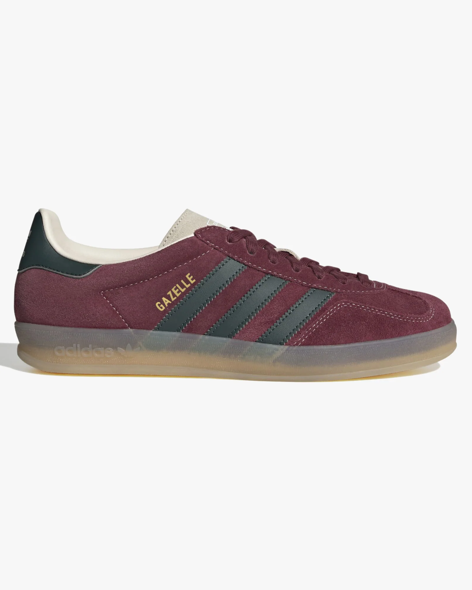 Adidas Gazelle Indoor - Shadow Red / Shadow Green / Wonder White - Image 5