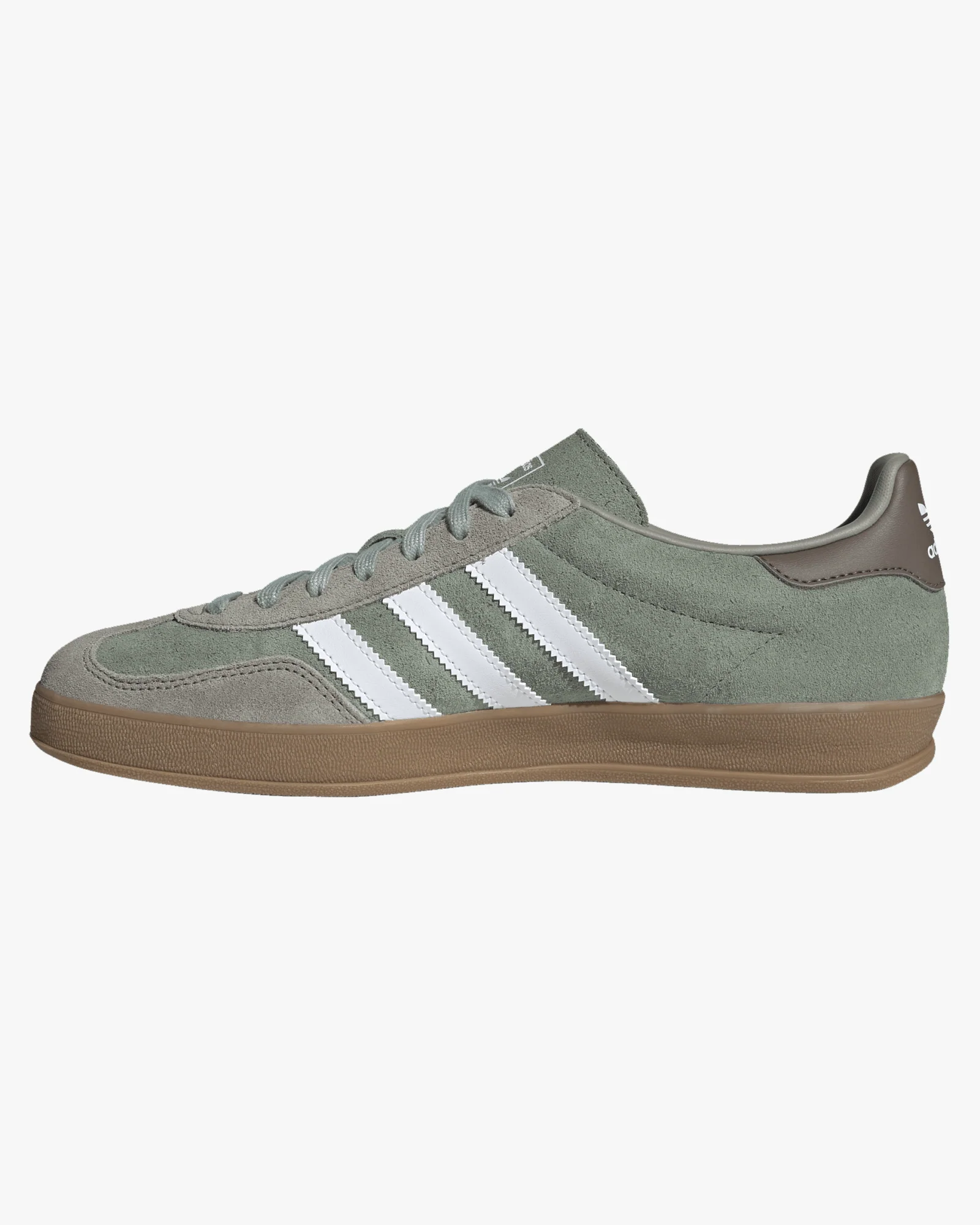 Adidas Gazelle Indoor - Silver Pebble / Silver Green / Cloud White - Image 5