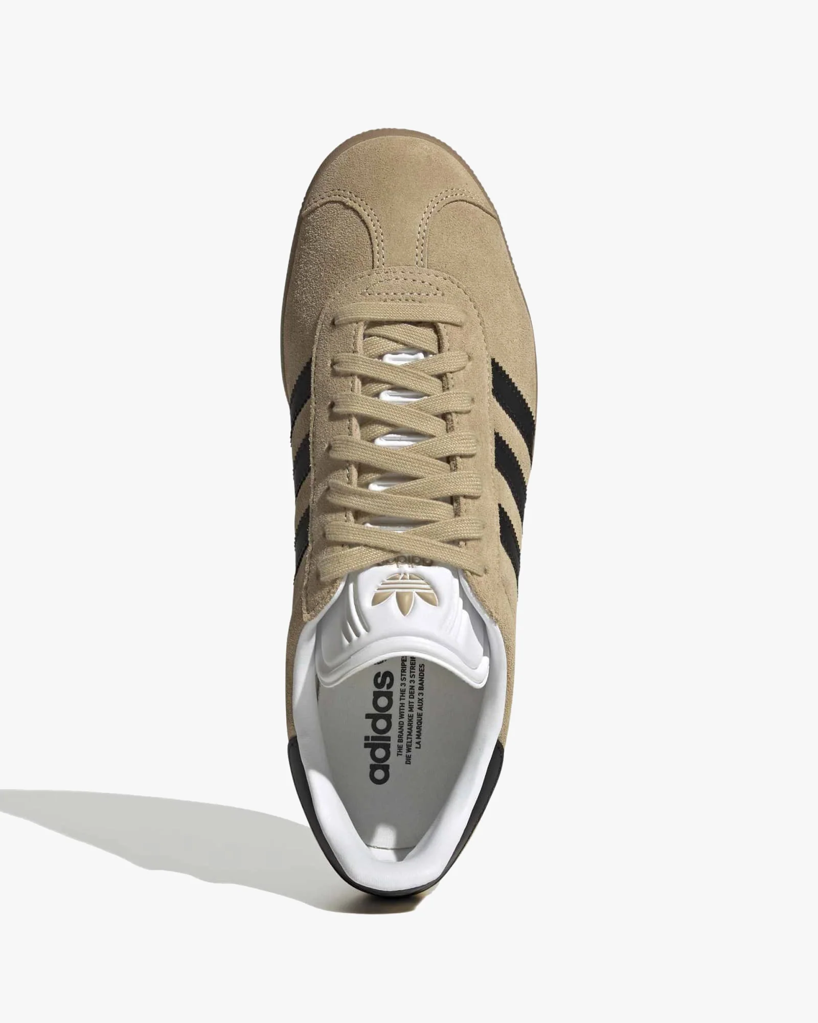 Adidas Gazelle - Magic Beige / Black / Gum - Image 8