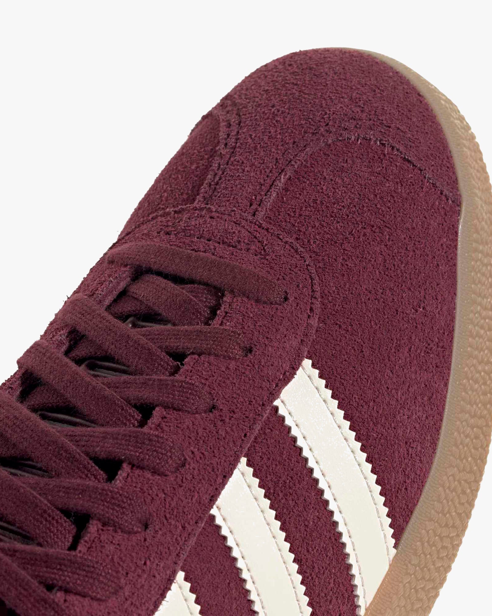 Adidas Gazelle - Maroon / Cream White / Gum - Image 10