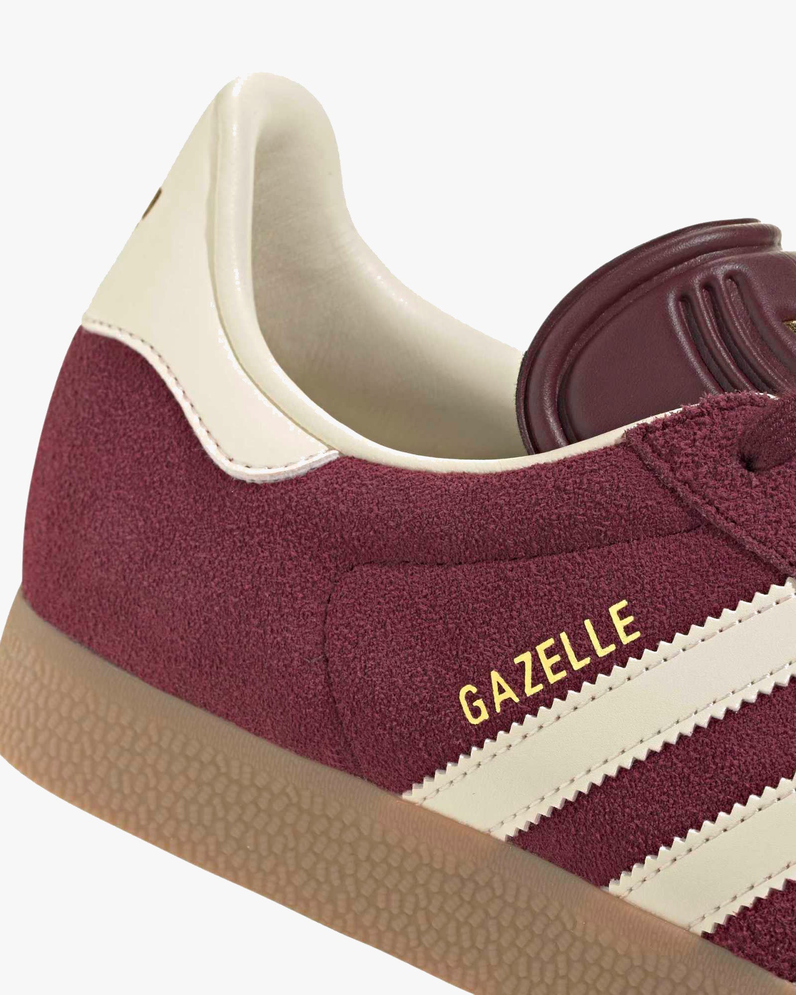 Adidas Gazelle - Maroon / Cream White / Gum - Image 2