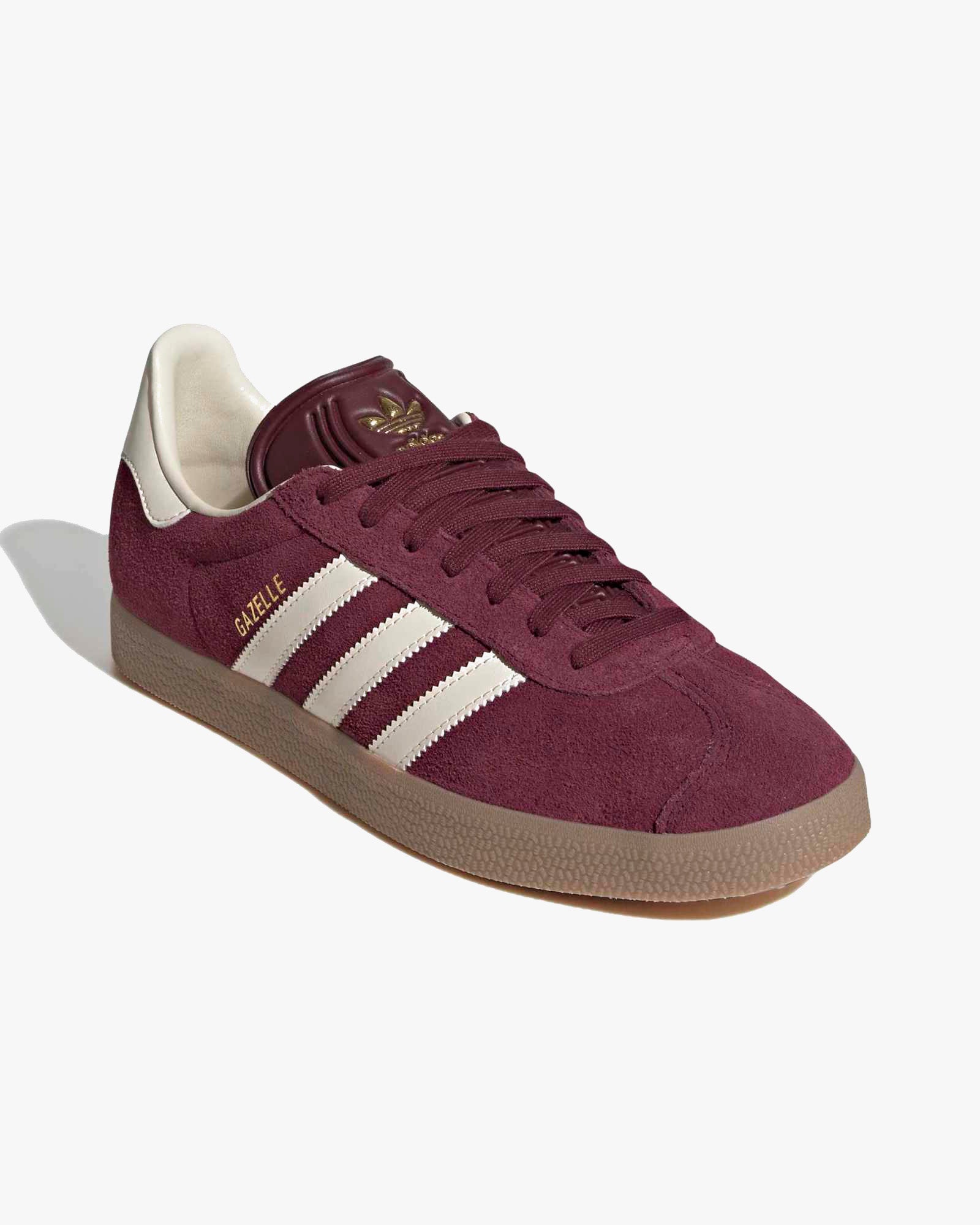 Adidas Gazelle - Maroon / Cream White / Gum - Image 6