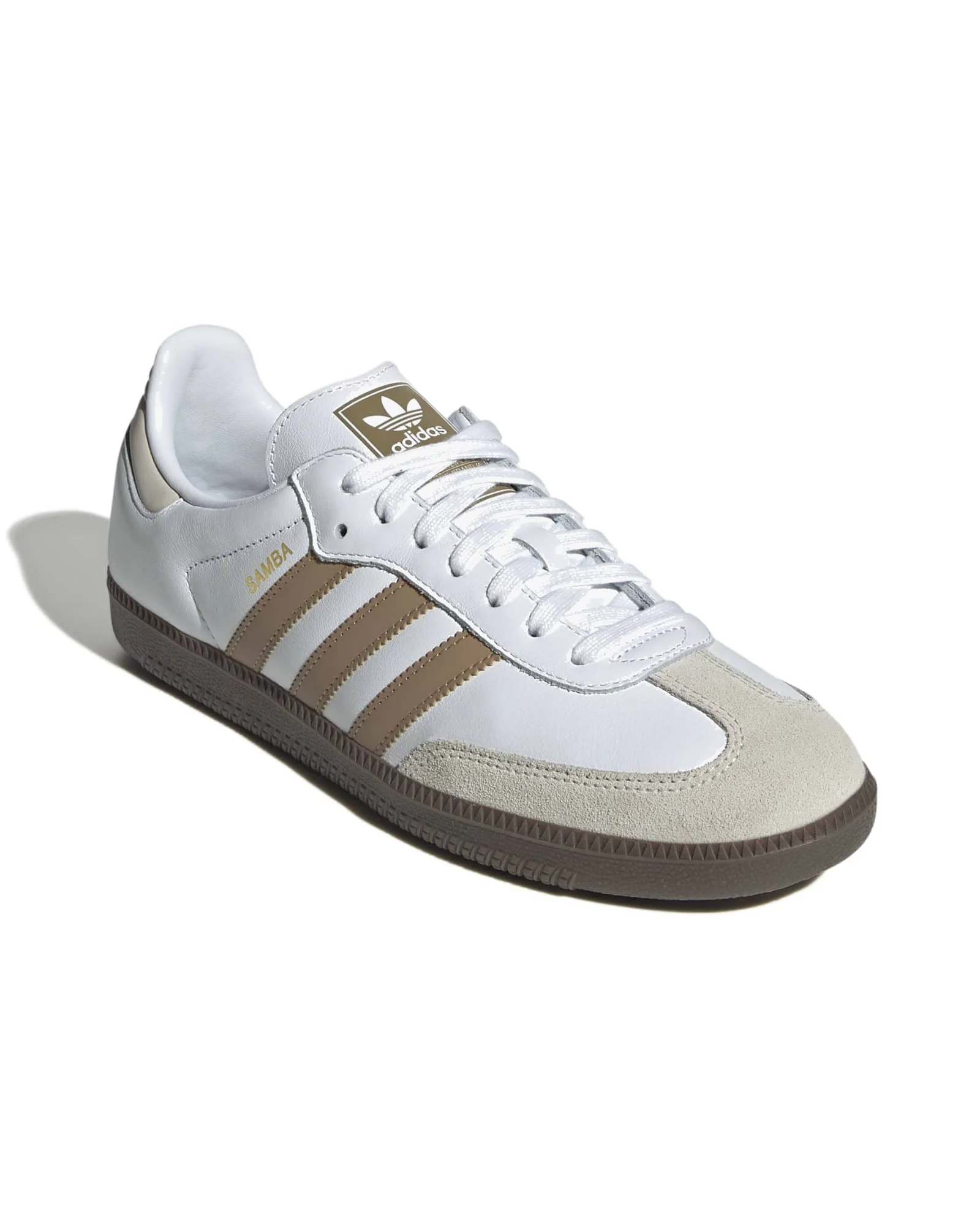 Adidas Samba OG - Cloud White / Cardboard / Gum - Image 4