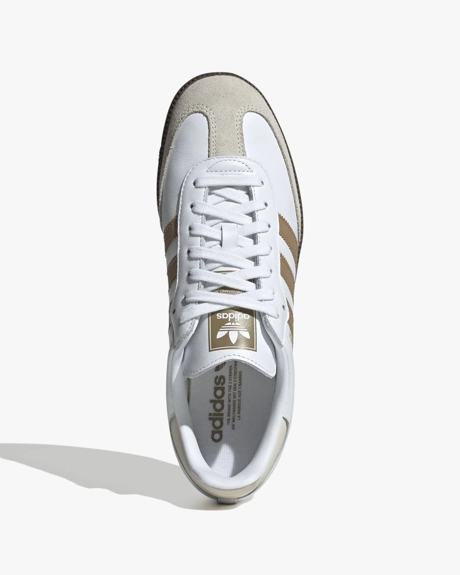 Adidas Samba OG - Cloud White / Cardboard / Gum - Image 9