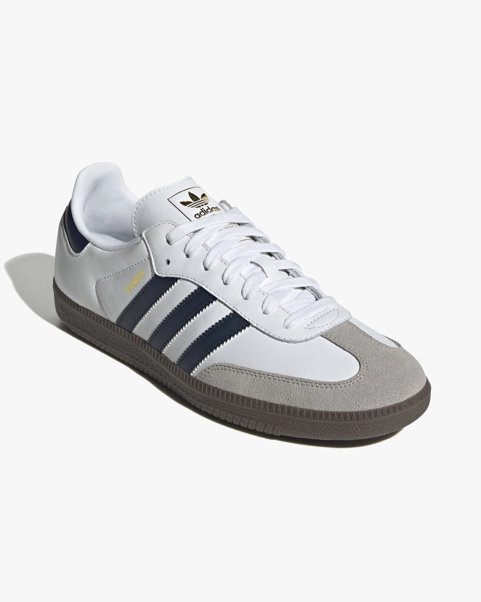 Adidas Samba OG - Cloud White / Night Indigo / Clear Granite - Image 7