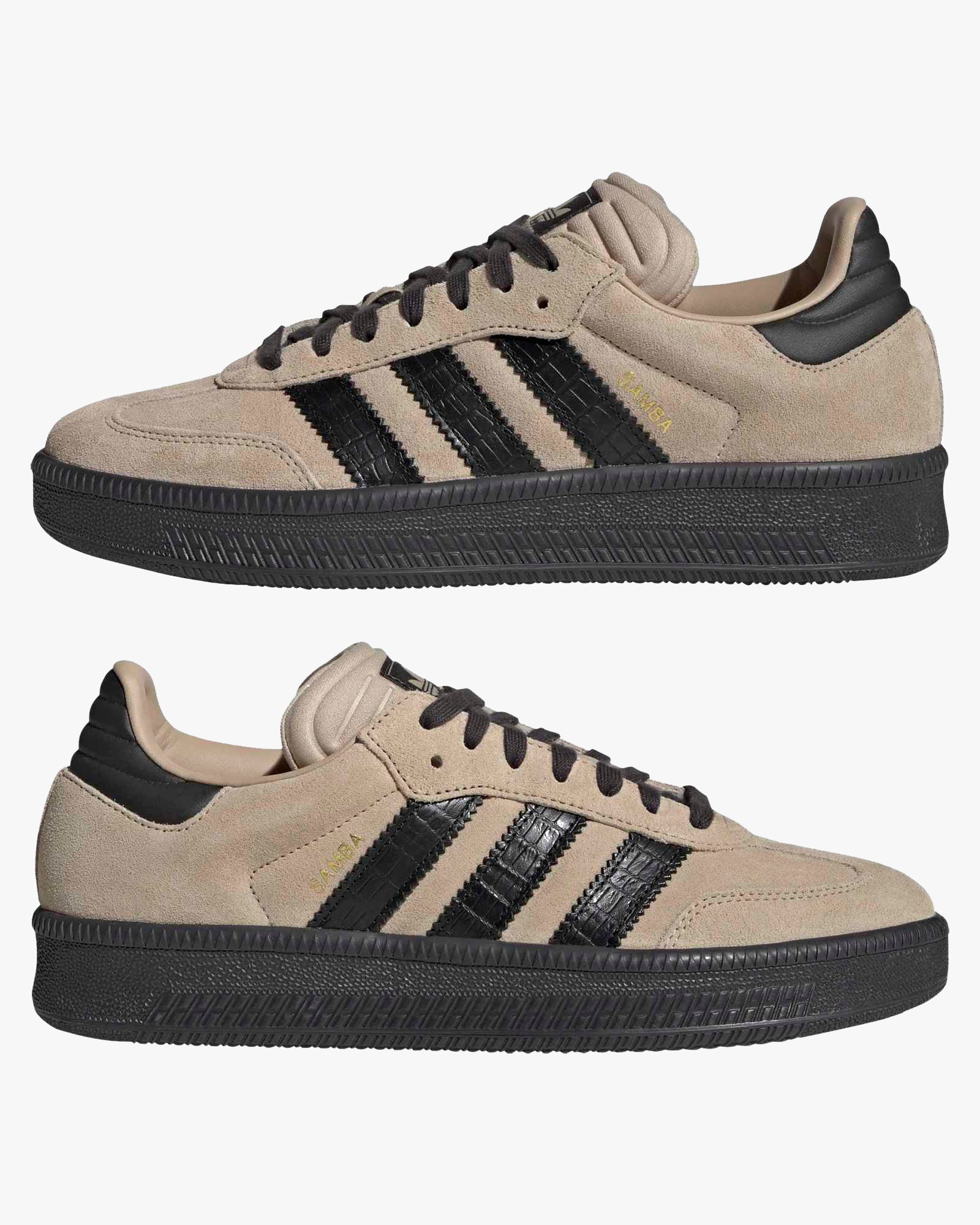 Adidas Samba XLG - Stone Khaki / Core Black - Image 5