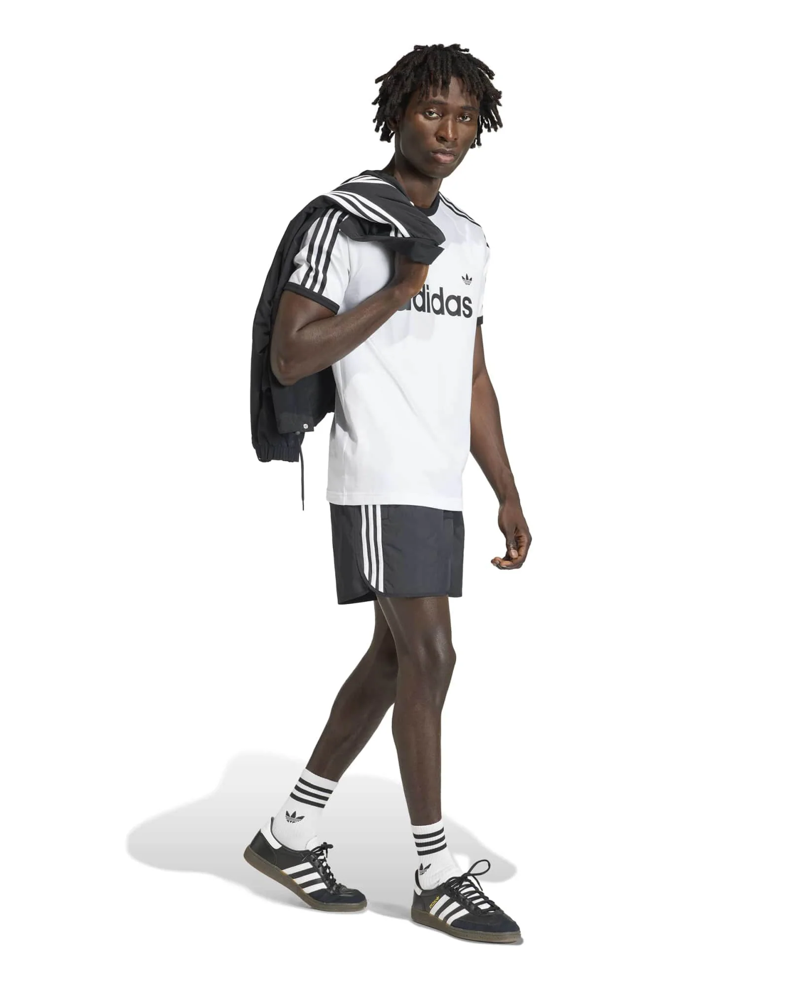 Adidas Sprinter Shorts - Black - Image 4
