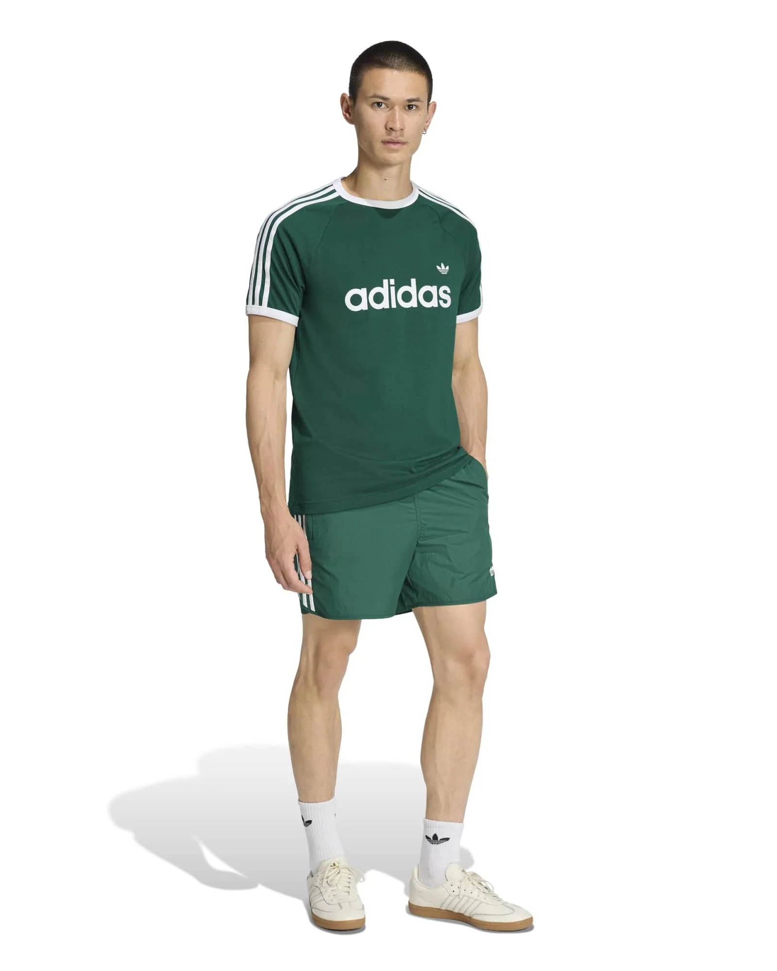 Adidas Sprinter Shorts - Collegiate Green - Image 4