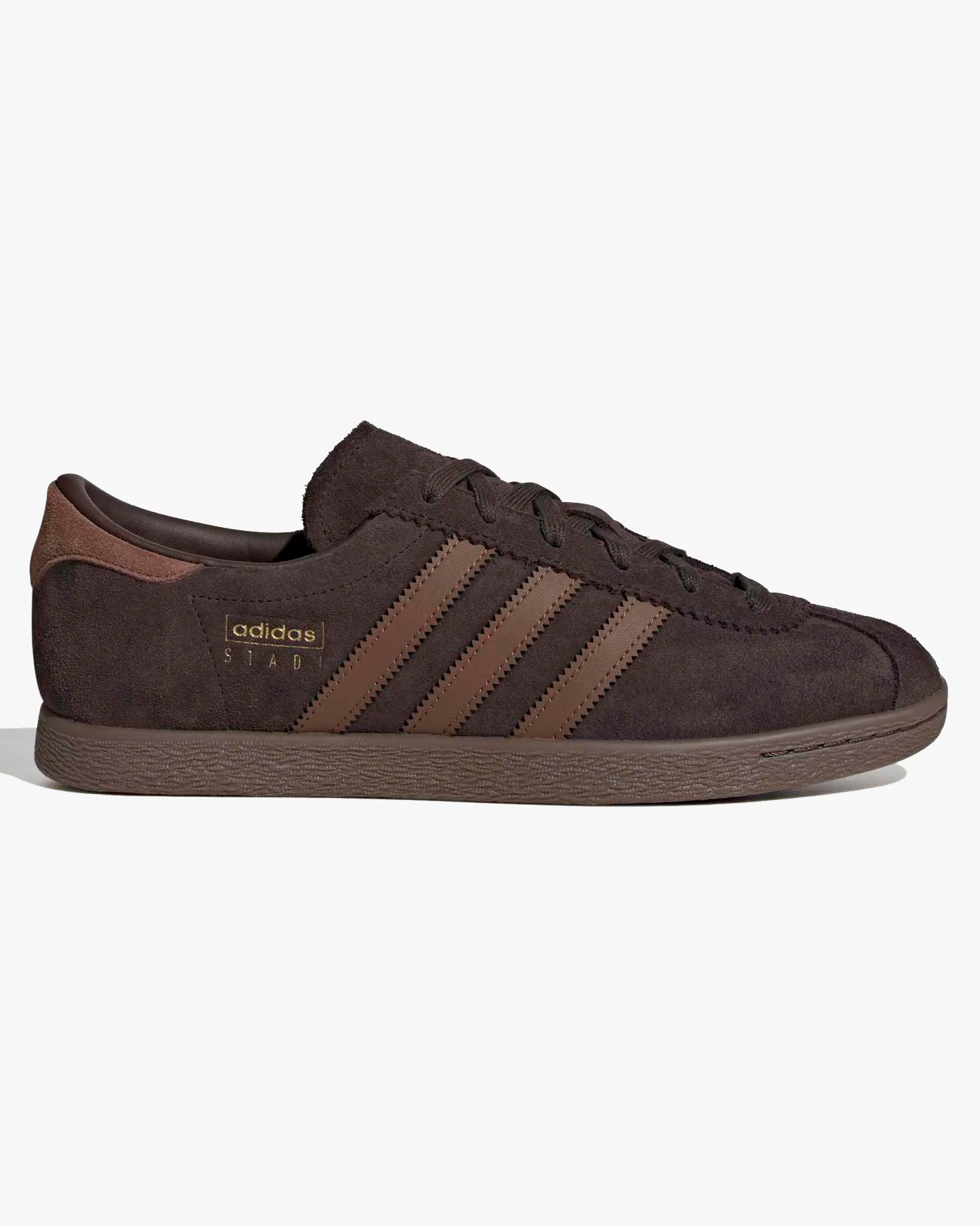 Adidas Stadt - Dark Brown / Preloved Brown / Gum - Image 4