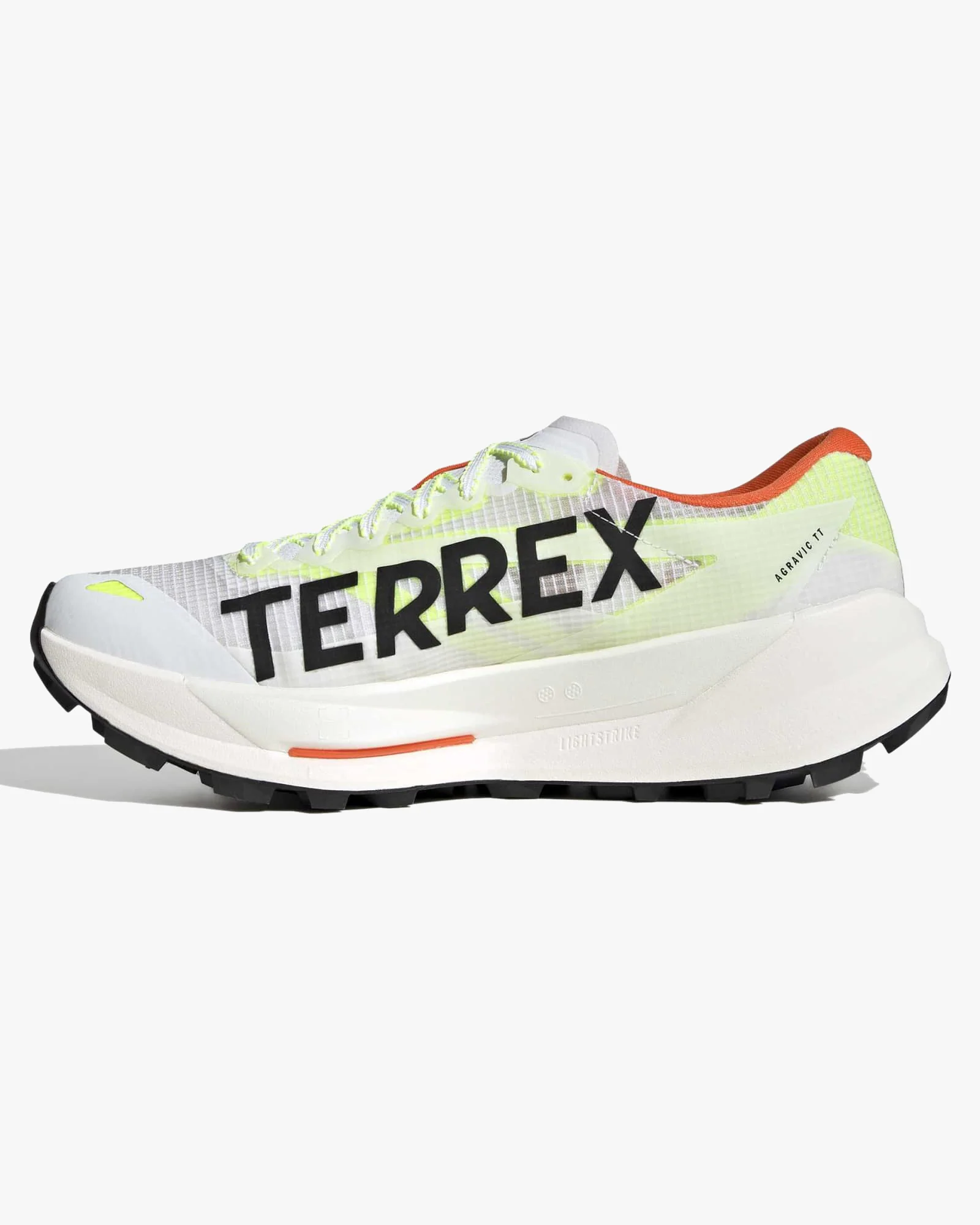 Adidas Terrex Agravic TT - Cloud White / Core Black / Impact Orange - Image 2