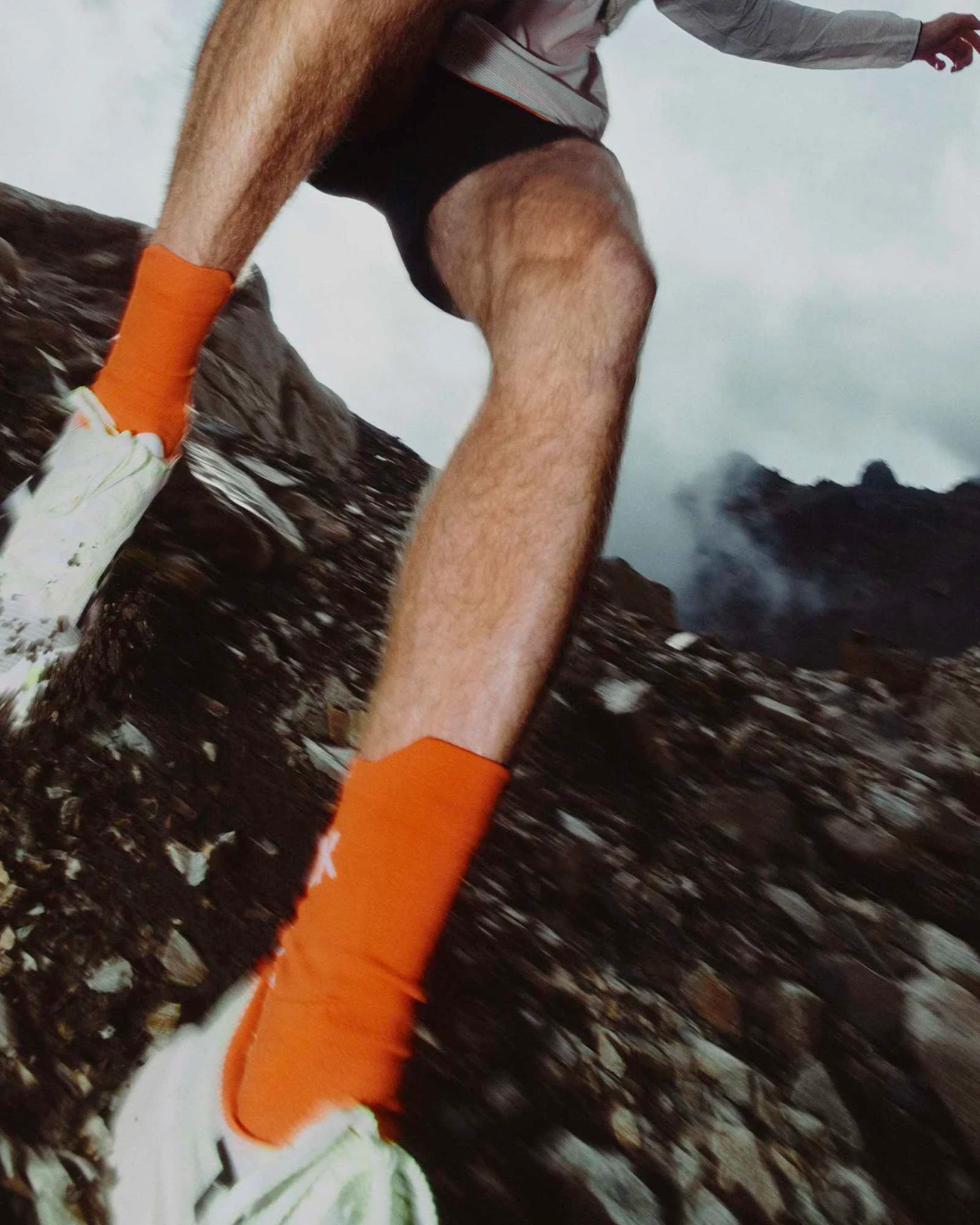Adidas Terrex Agravic TT - Cloud White / Core Black / Impact Orange - Image 4