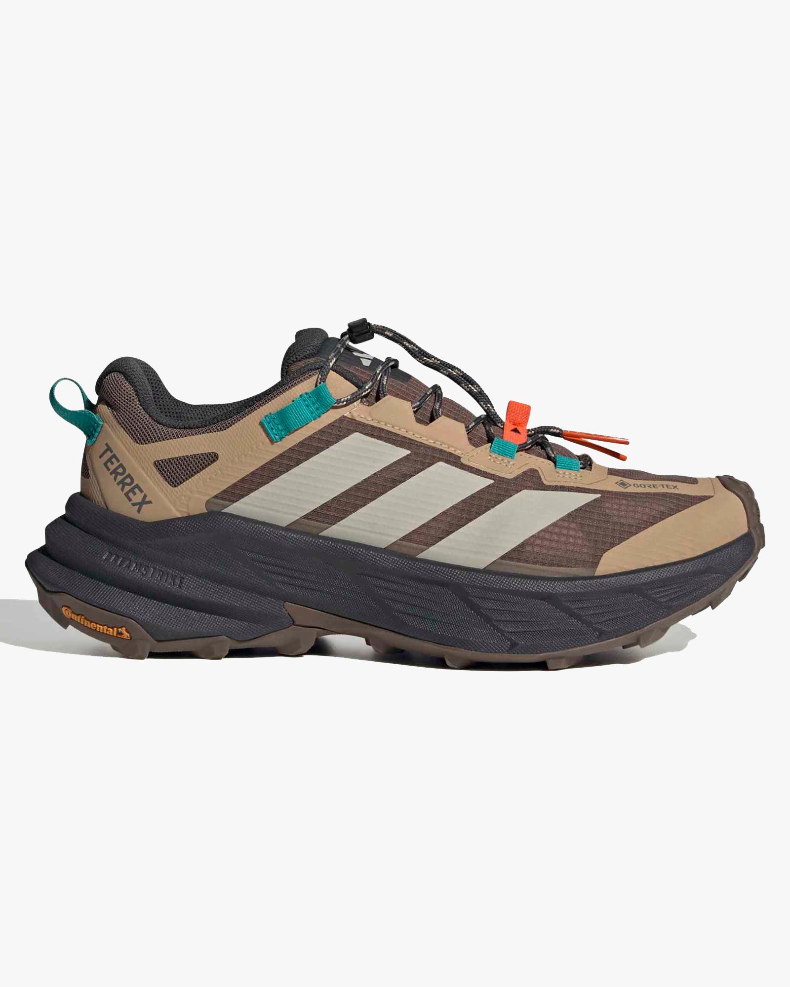 Adidas Terrex Freehiker SL GORE-TEX - Earth Strata / Beige / Pure Teal - Image 12