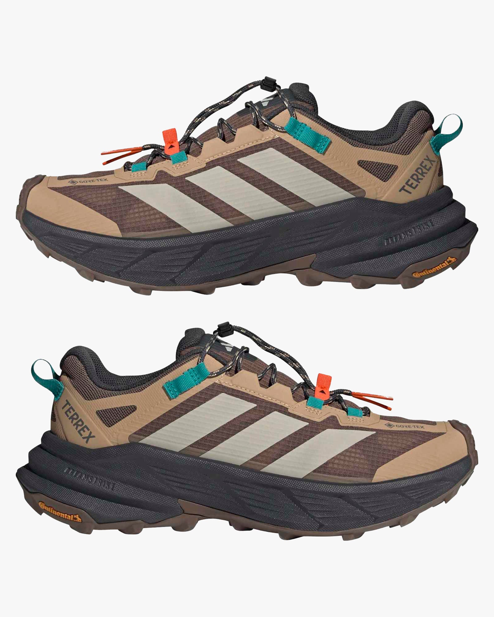 Adidas Terrex Freehiker SL GORE-TEX - Earth Strata / Beige / Pure Teal - Image 13