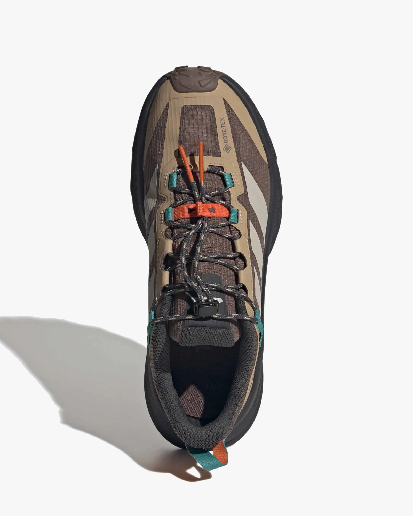 Adidas Terrex Freehiker SL GORE-TEX - Earth Strata / Beige / Pure Teal - Image 16