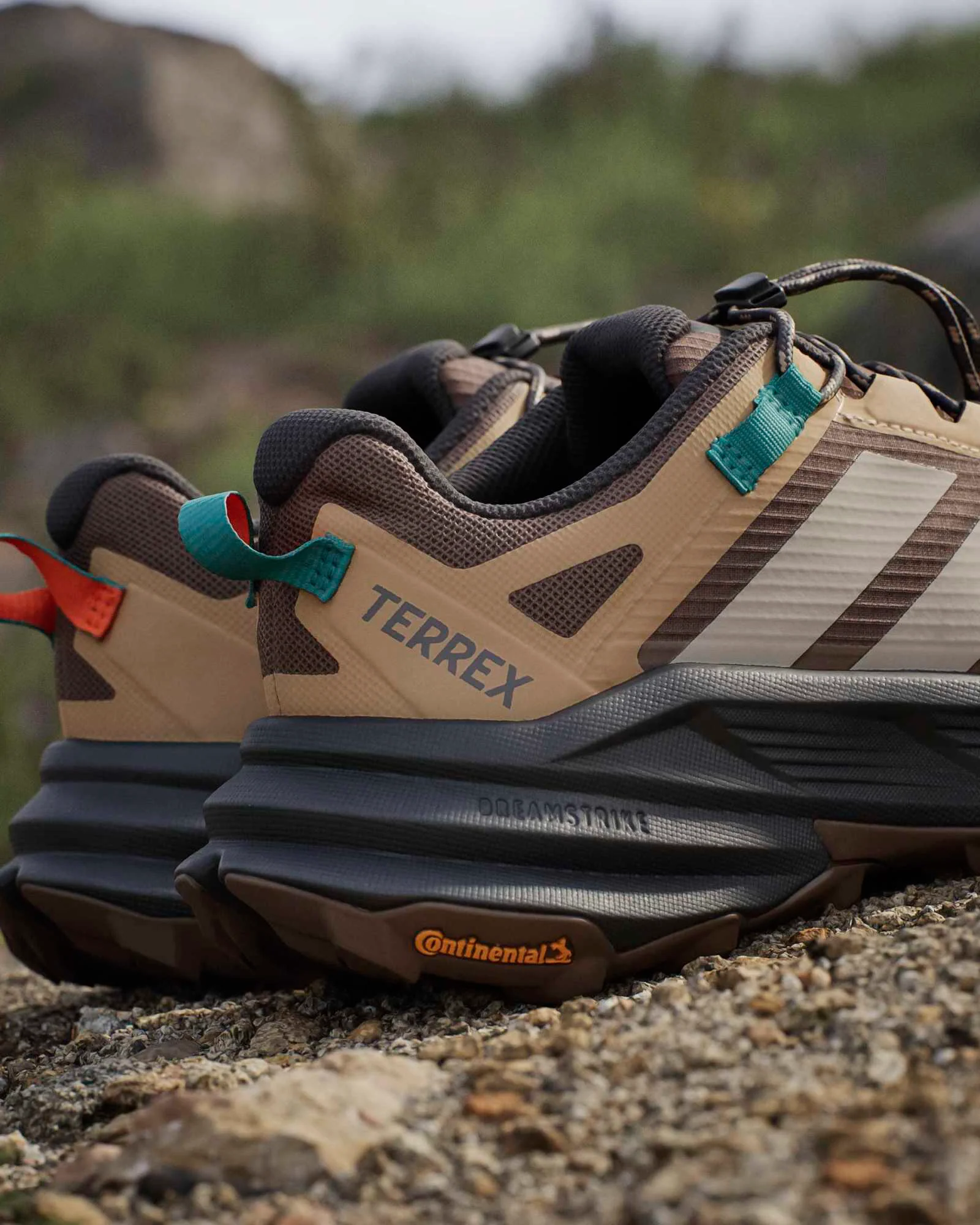 Adidas Terrex Freehiker SL GORE-TEX - Earth Strata / Beige / Pure Teal - Image 7
