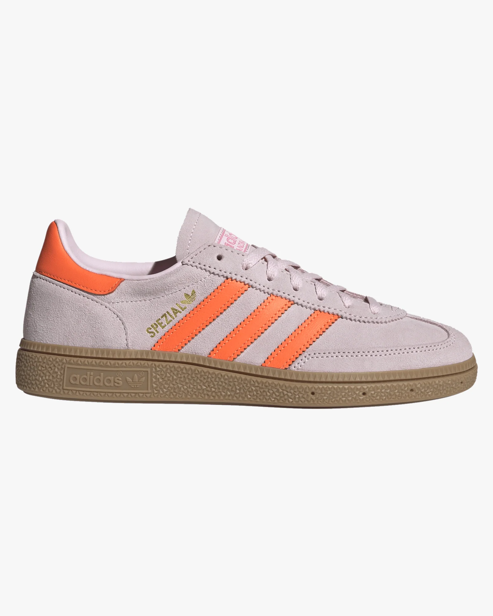 Adidas Womens Handball Spezial - Clear Pink / Solar Orange / Gum - Image 6