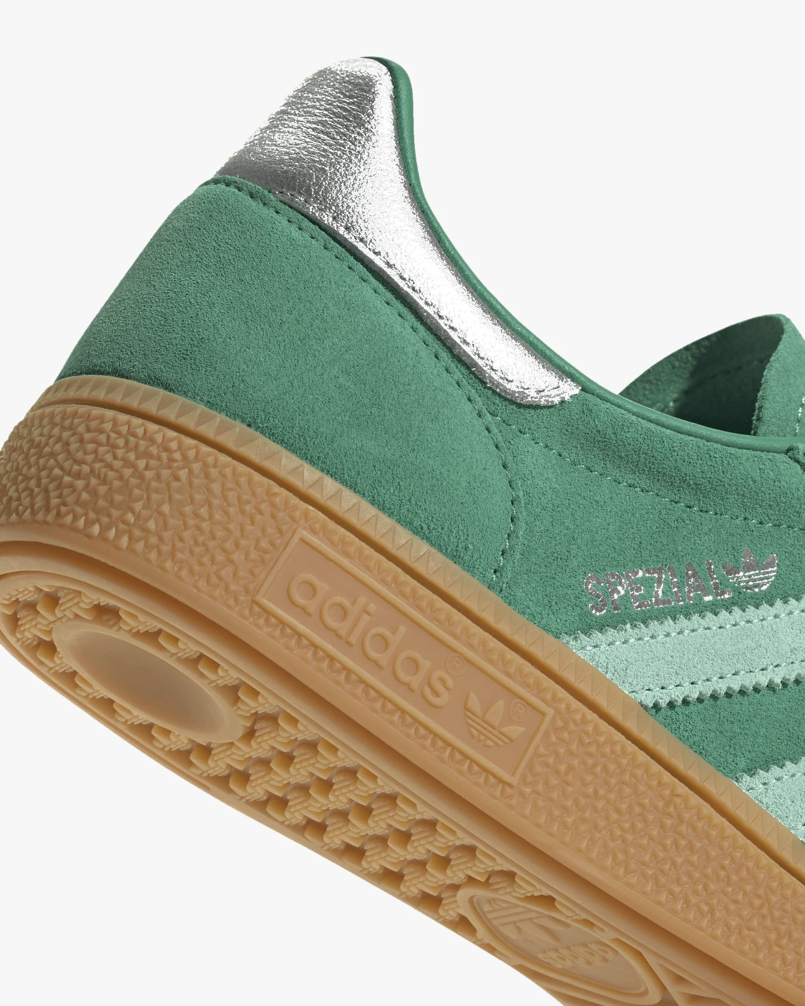 Adidas Womens Handball Spezial - Semi Court Green / Clear Mint / Gum - Image 3