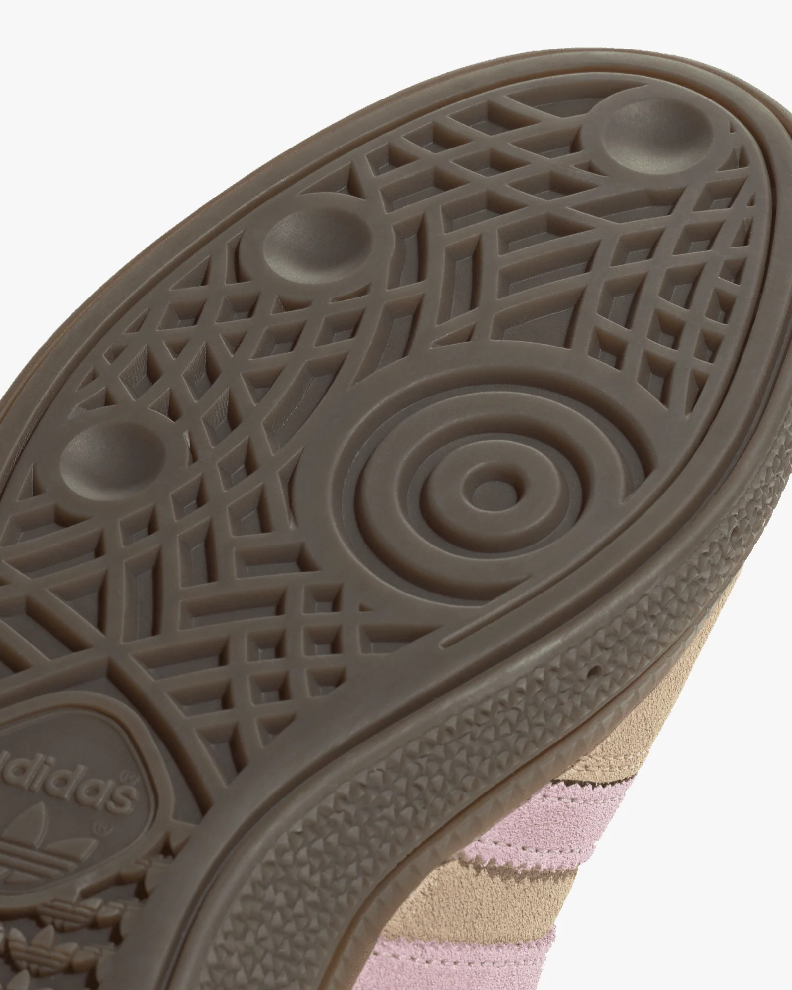 Adidas Womens Handball Spezial - Warm Sandstone / Clear Pink / Gum - Image 8