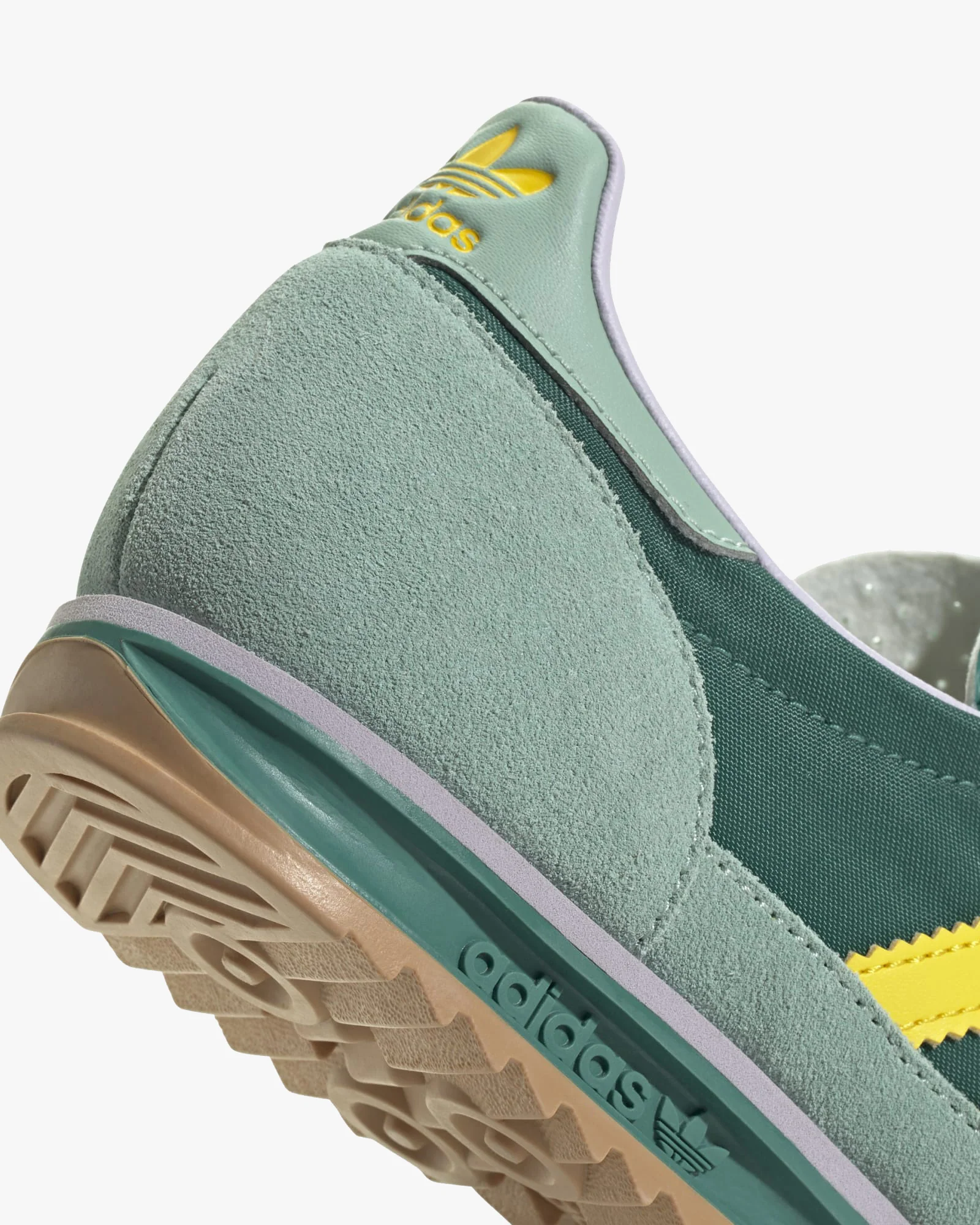 Adidas Womens SL72 OG - Active Green / Yellow / Hazy Green - Image 3