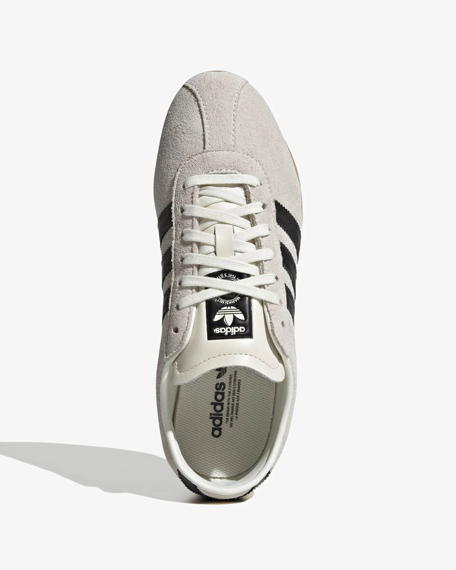 Adidas Womens Tokyo - Off White / Core Black / Gold Metallic - Image 9