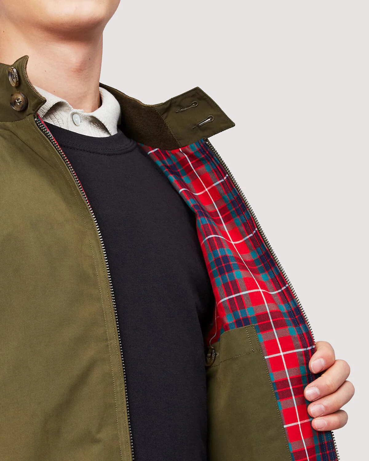 Baracuta G9 Classic Harrington Jacket - Beech - Image 3
