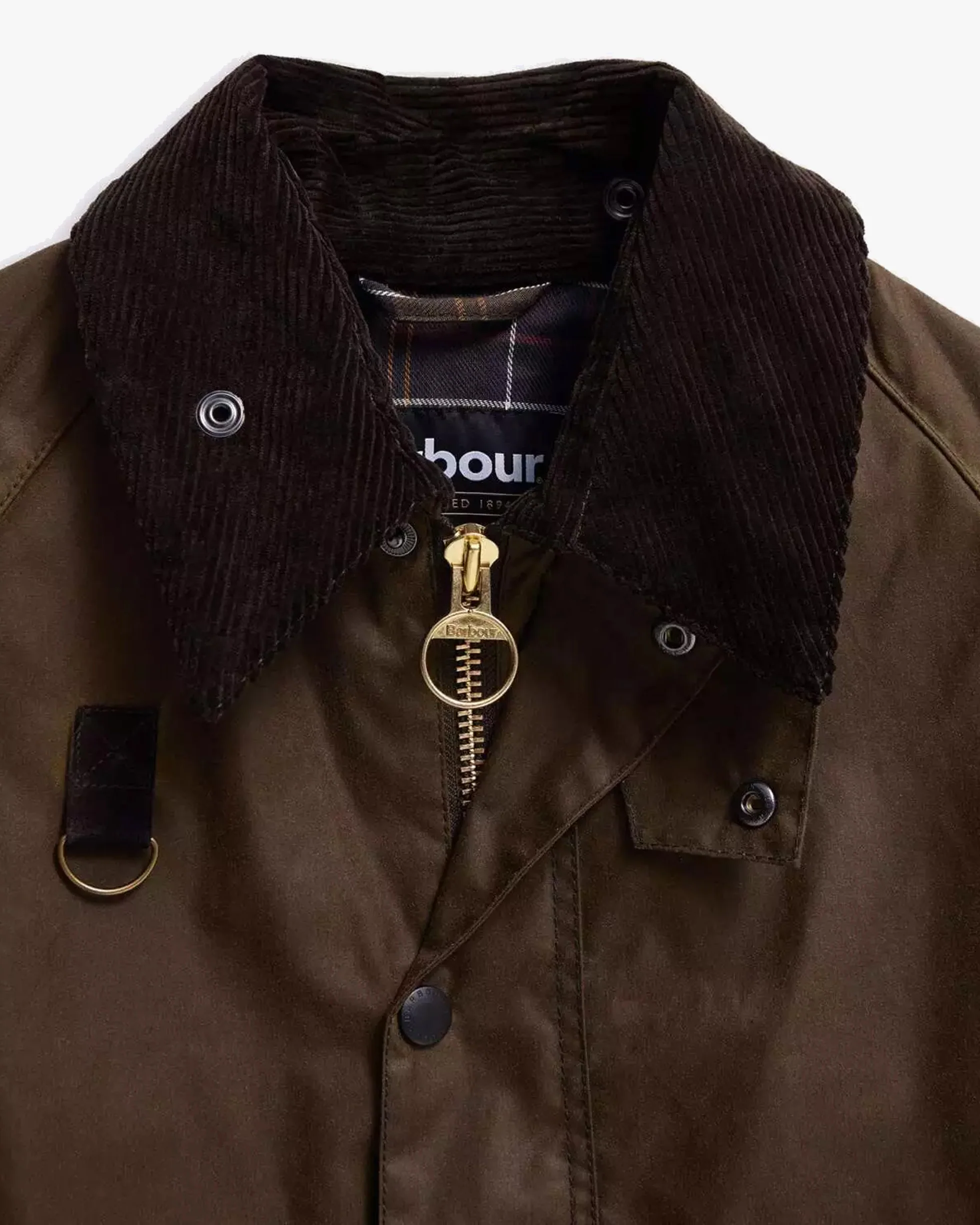 Barbour Heritage Spey Slim Waxed Jacket - Beech - Image 8