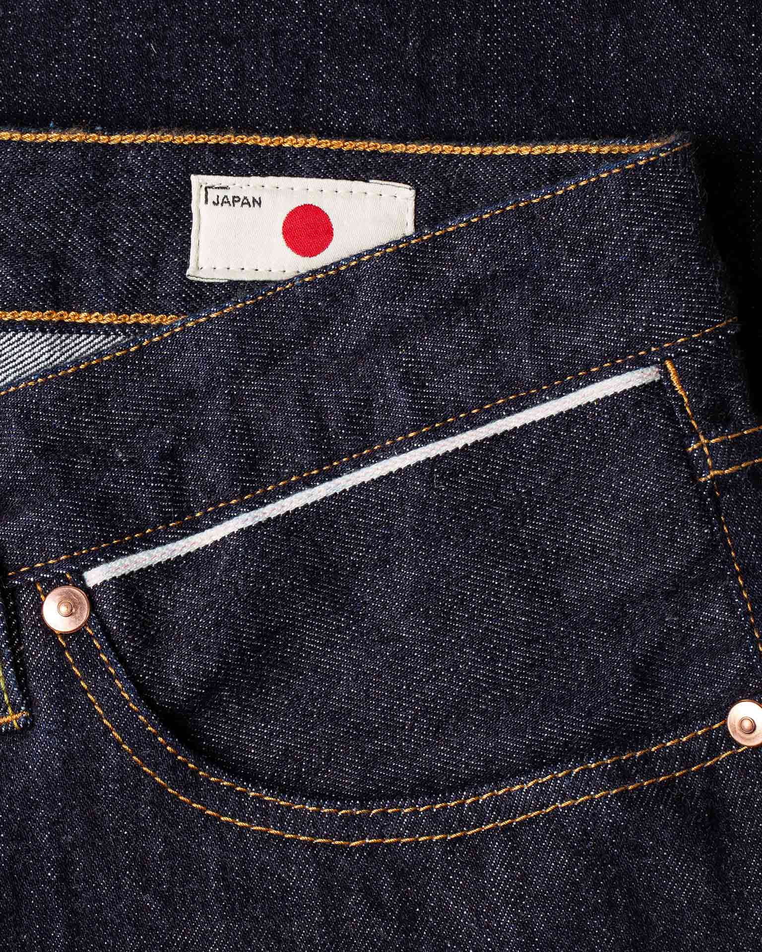 Benzak Denim Developers B-07 Relaxed Straight Mens Jeans - 14oz Forties Era Selvedge - Image 10