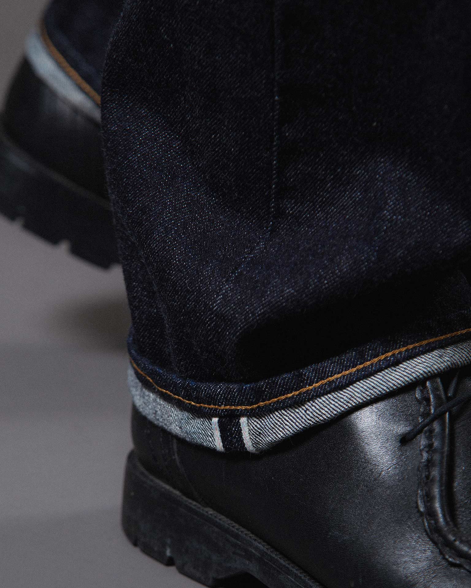 Benzak Denim Developers B-07 Relaxed Straight Mens Jeans - 14oz Forties Era Selvedge - Image 5