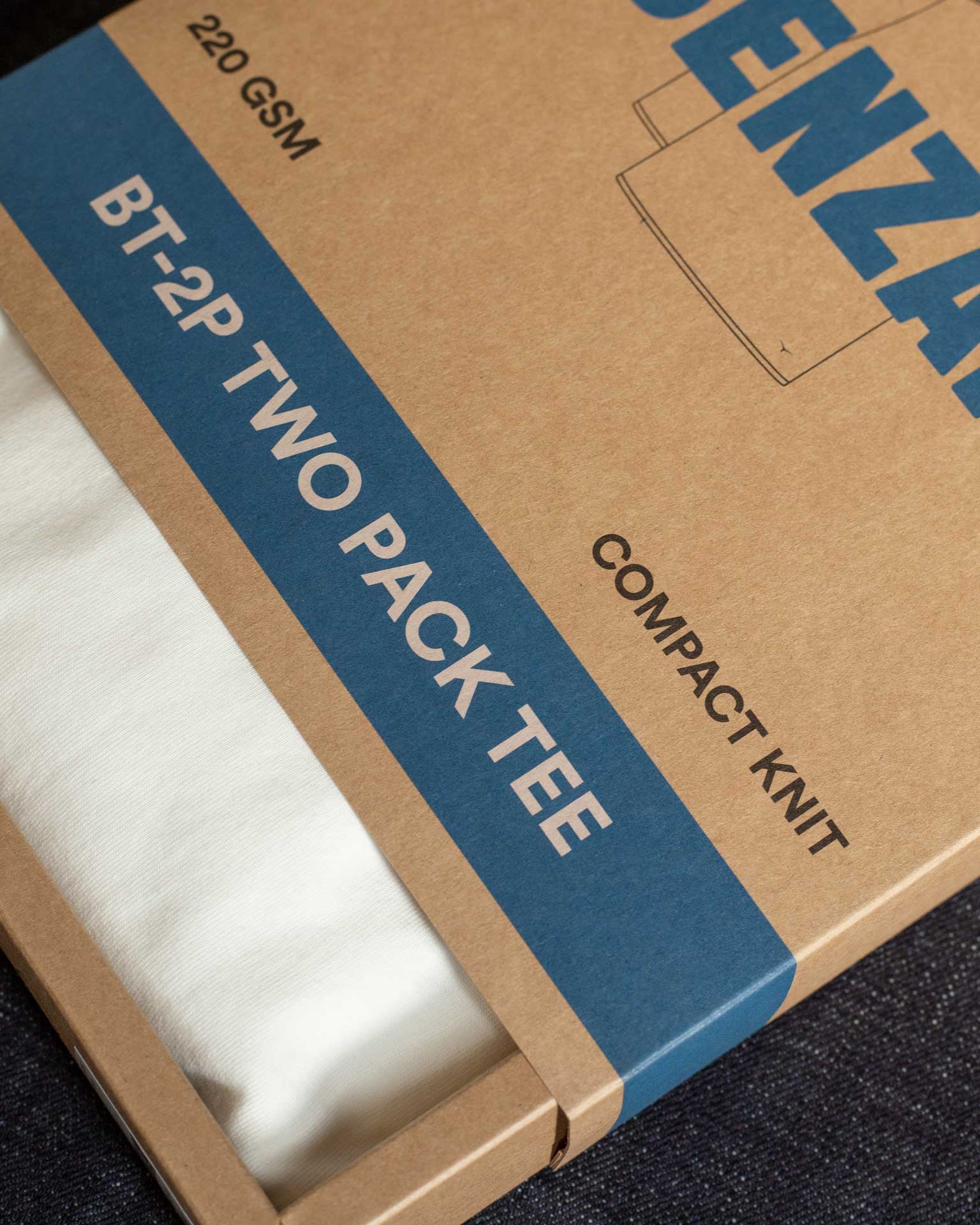 Benzak Denim Developers BT-2P Two-Pack Tees - Off White - Image 4