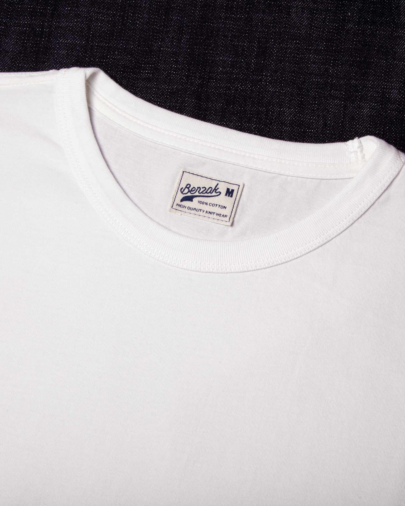 Benzak Denim Developers BT-2P Two-Pack Tees - Off White - Image 6