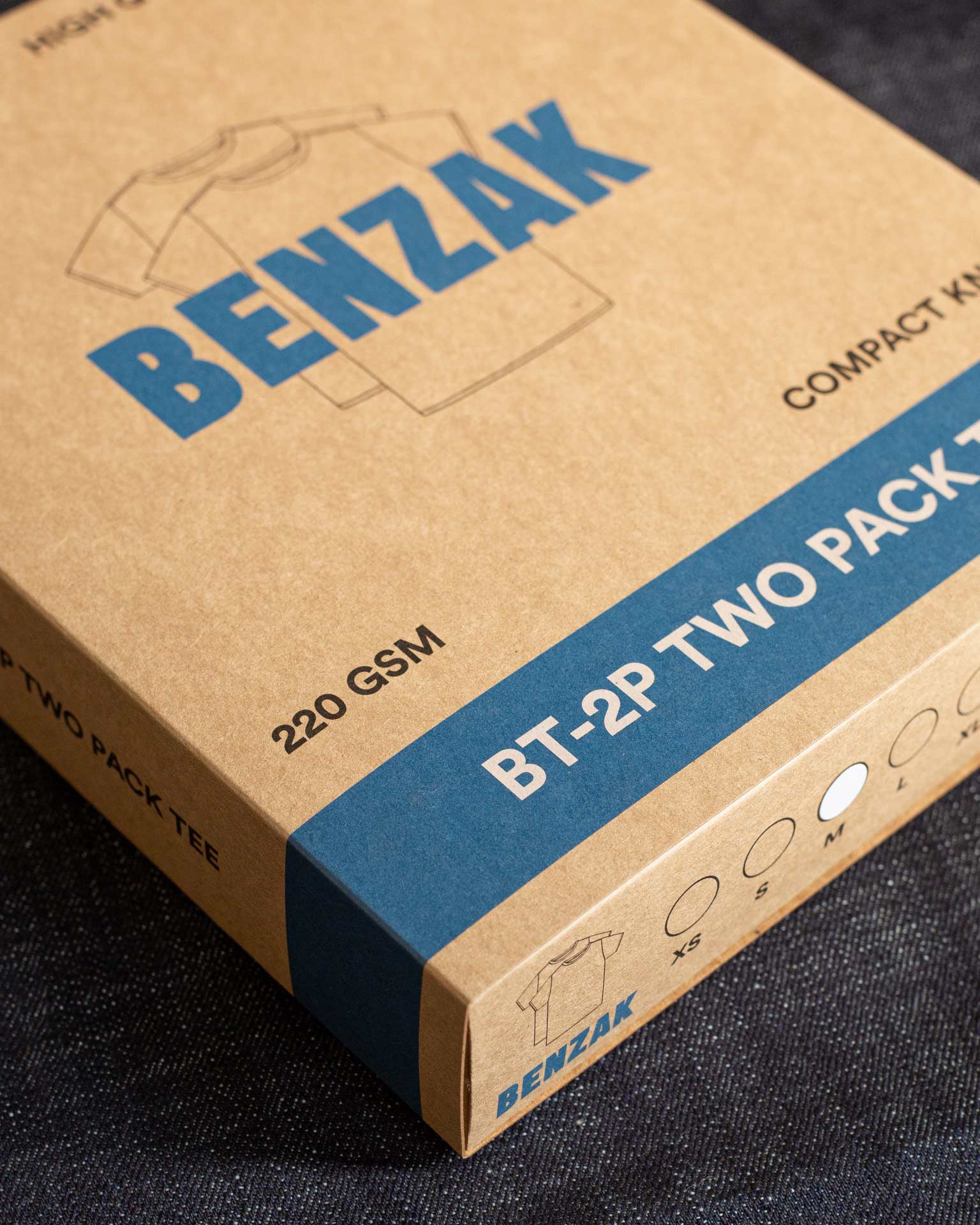 Benzak Denim Developers BT-2P Two-Pack Tees - Off White - Image 8