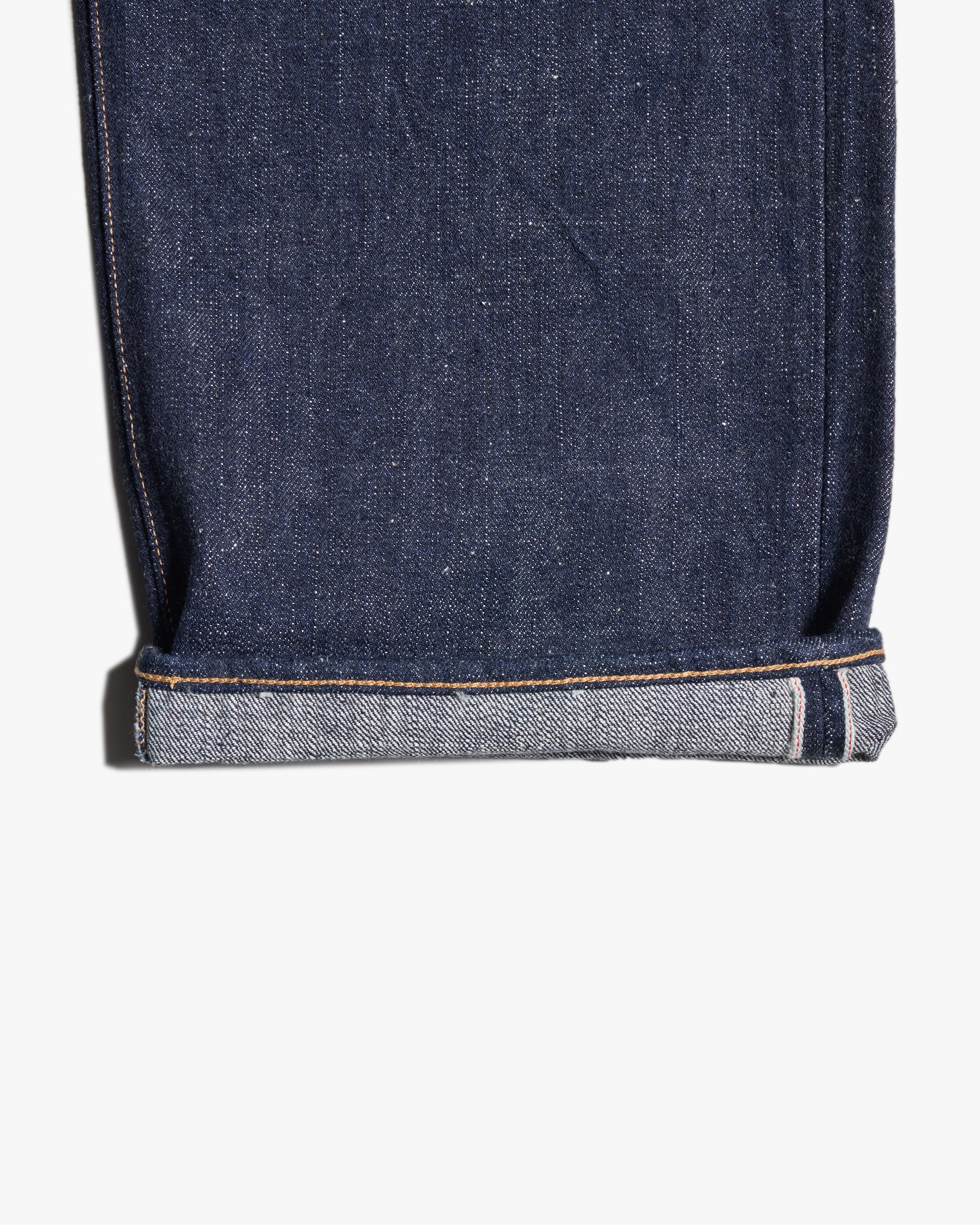 Big John Green Label M1012RC Wild Duck Wide Straight Selvedge Jeans - Indigo Onewash - Image 9