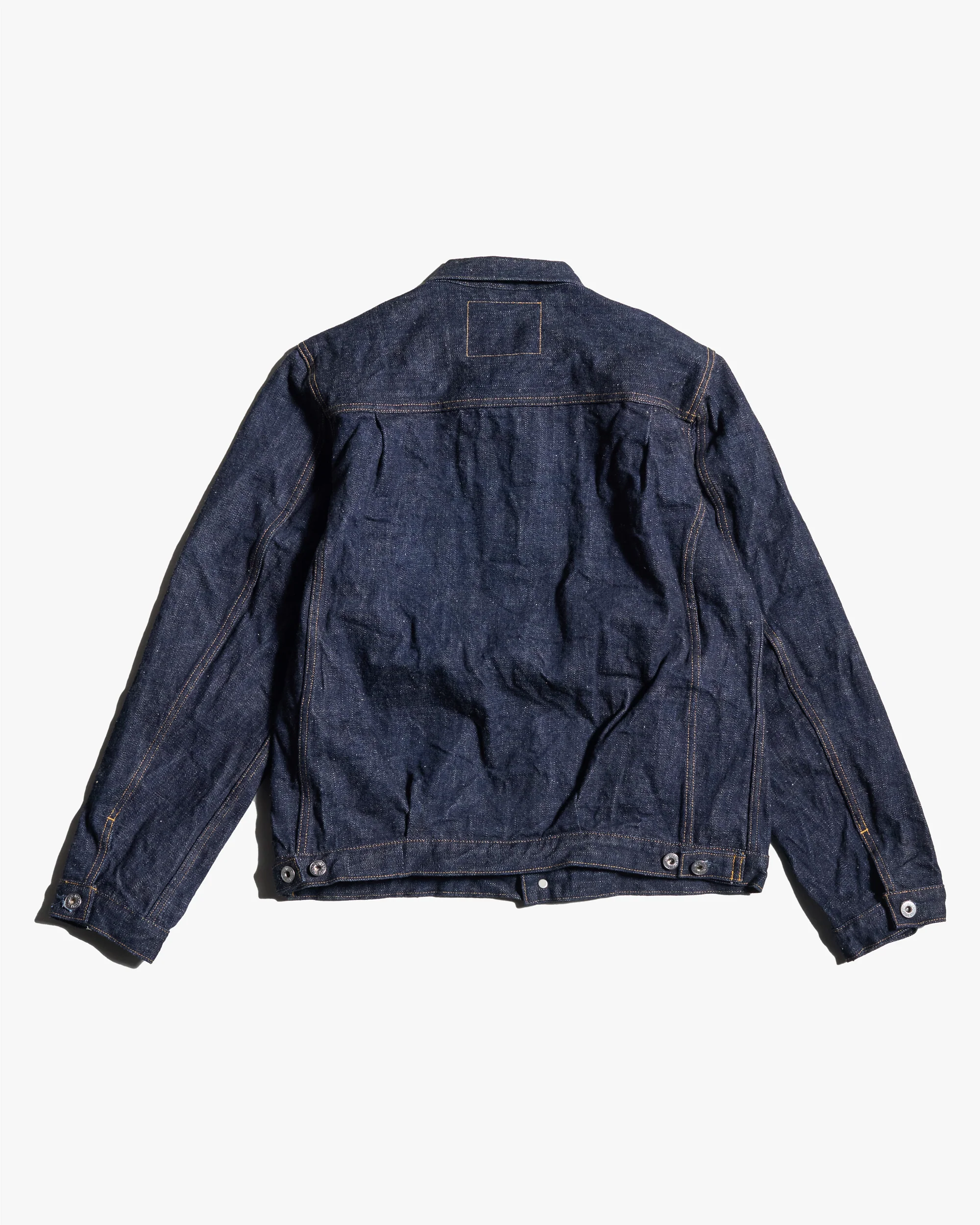 Big John Green Label M6012RC Wild Duck Selvedge Denim Jacket - Indigo Onewash - Image 4