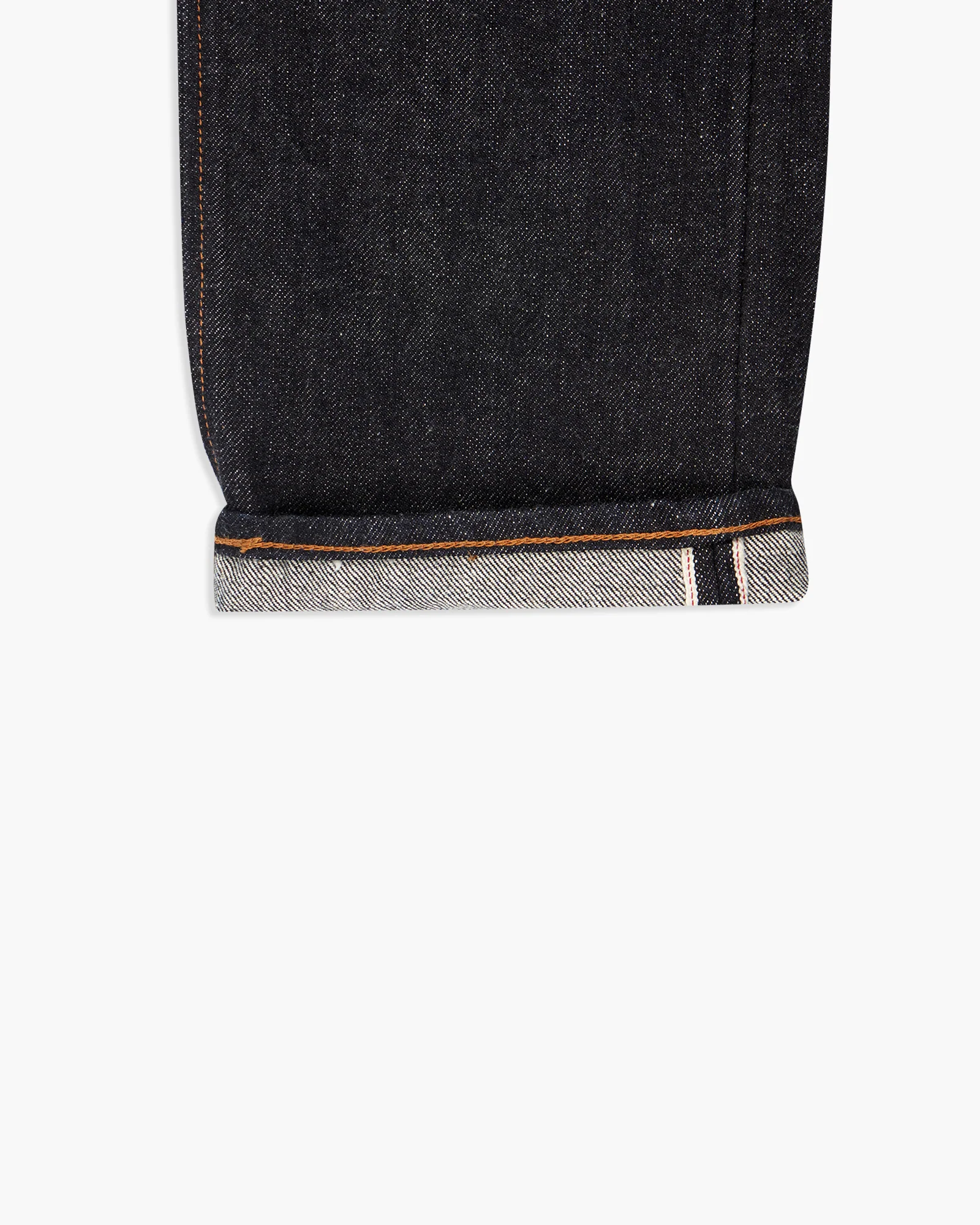 Big John M1801 17oz Heavy Gauge Slim Fit Selvedge Mens Jeans - Indigo One Wash - Image 7