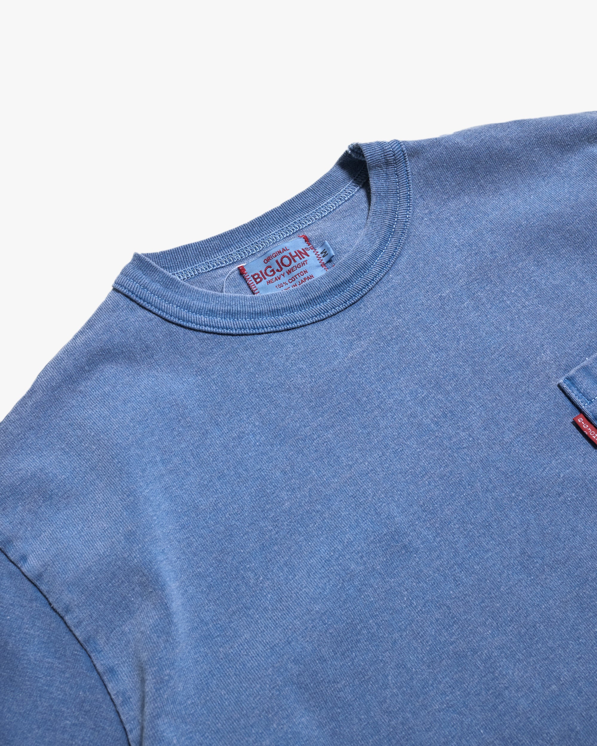 Big John Magnum Weight Pocket Tee - Navy - Image 2