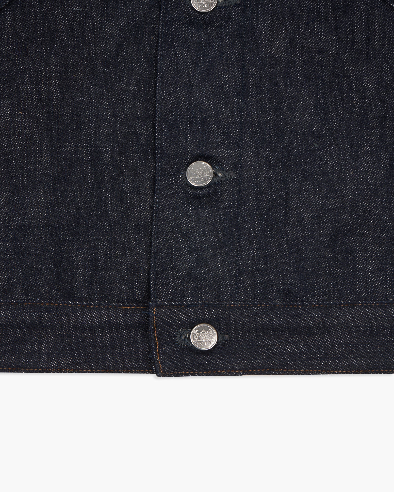 Big John RARE R609 Denim Jacket - 15.5oz Unsanforized Selvedge Denim - Image 5