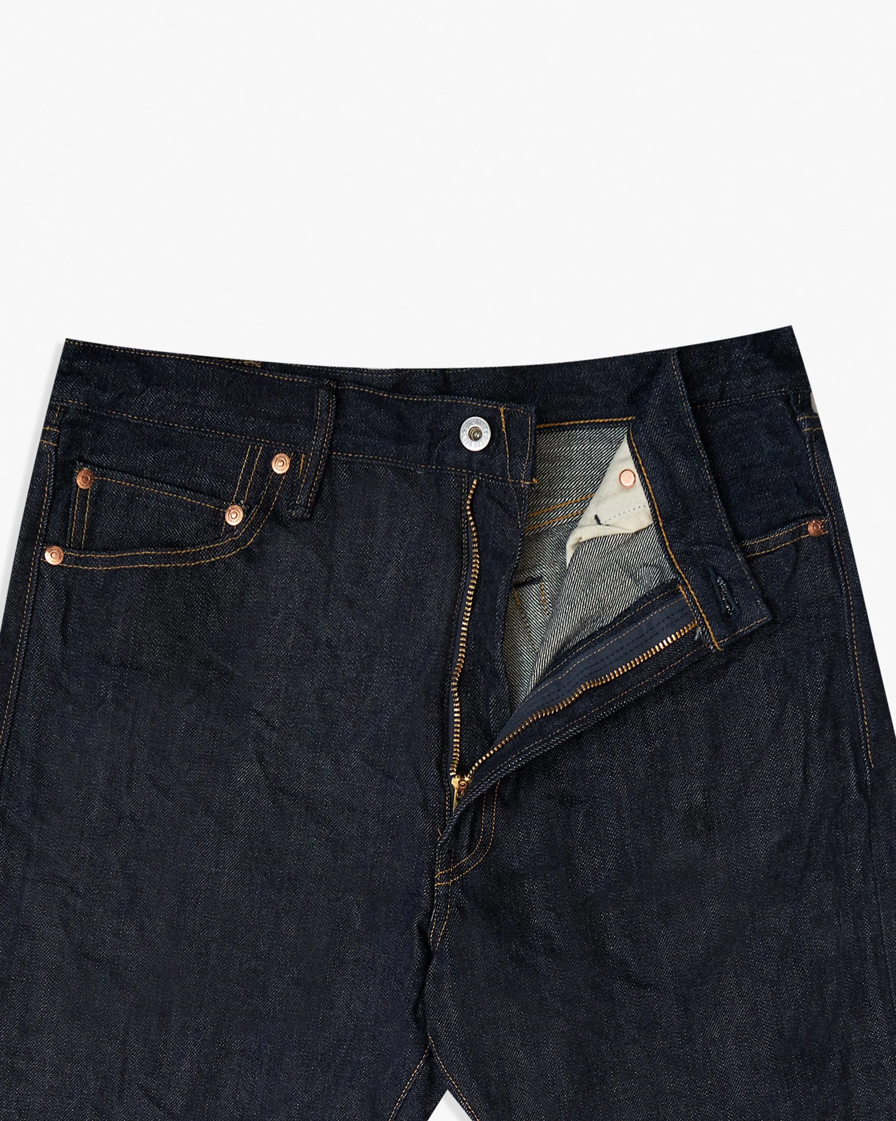 Big John XXXX-Extra XX002 Slim Straight Mens Jeans - 15.8oz Unsanforized Selvedge Denim - Image 6