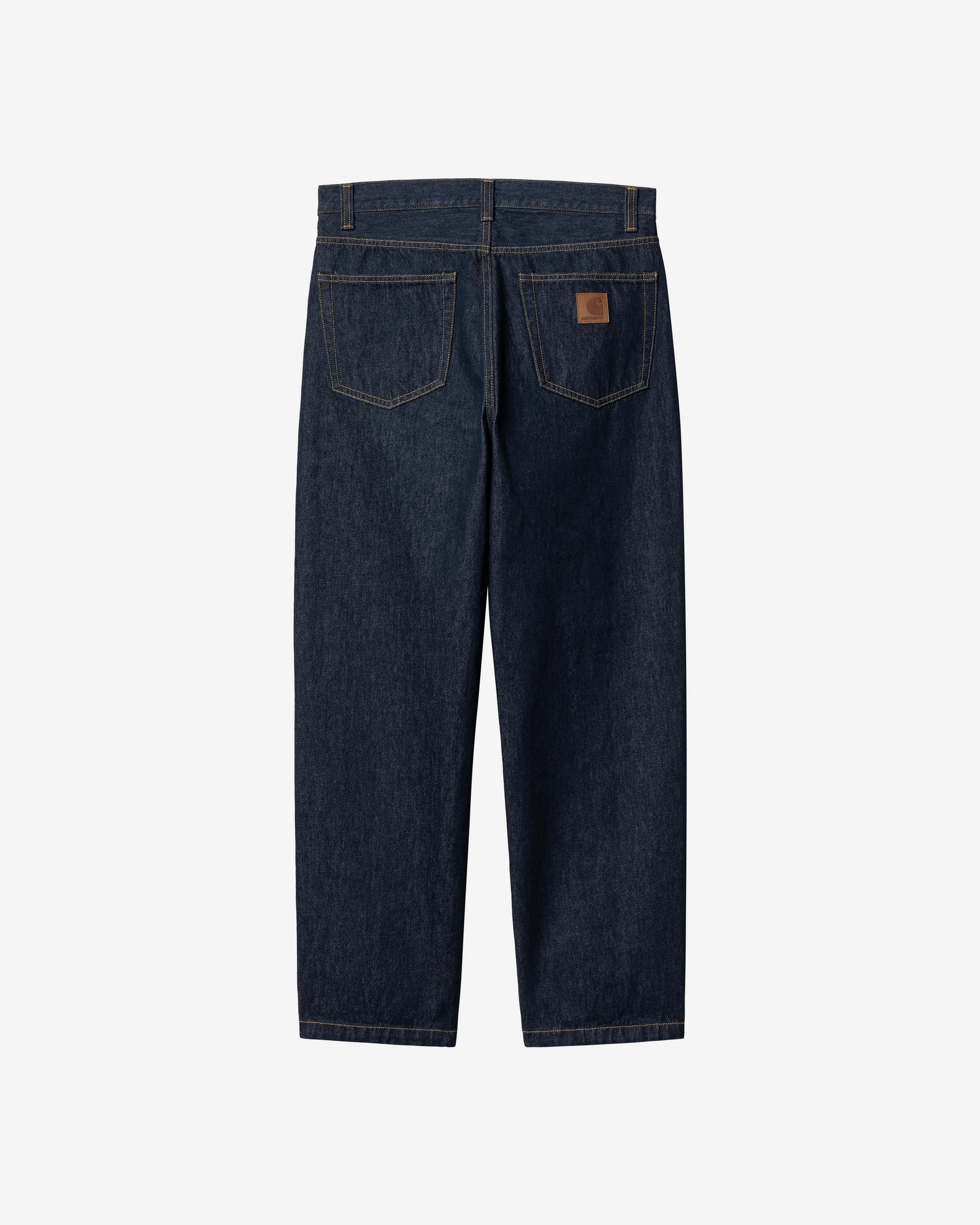 Carhartt WIP Aaron Pant Regular Tapered Mens Jeans - Blue Rinsed - Image 5
