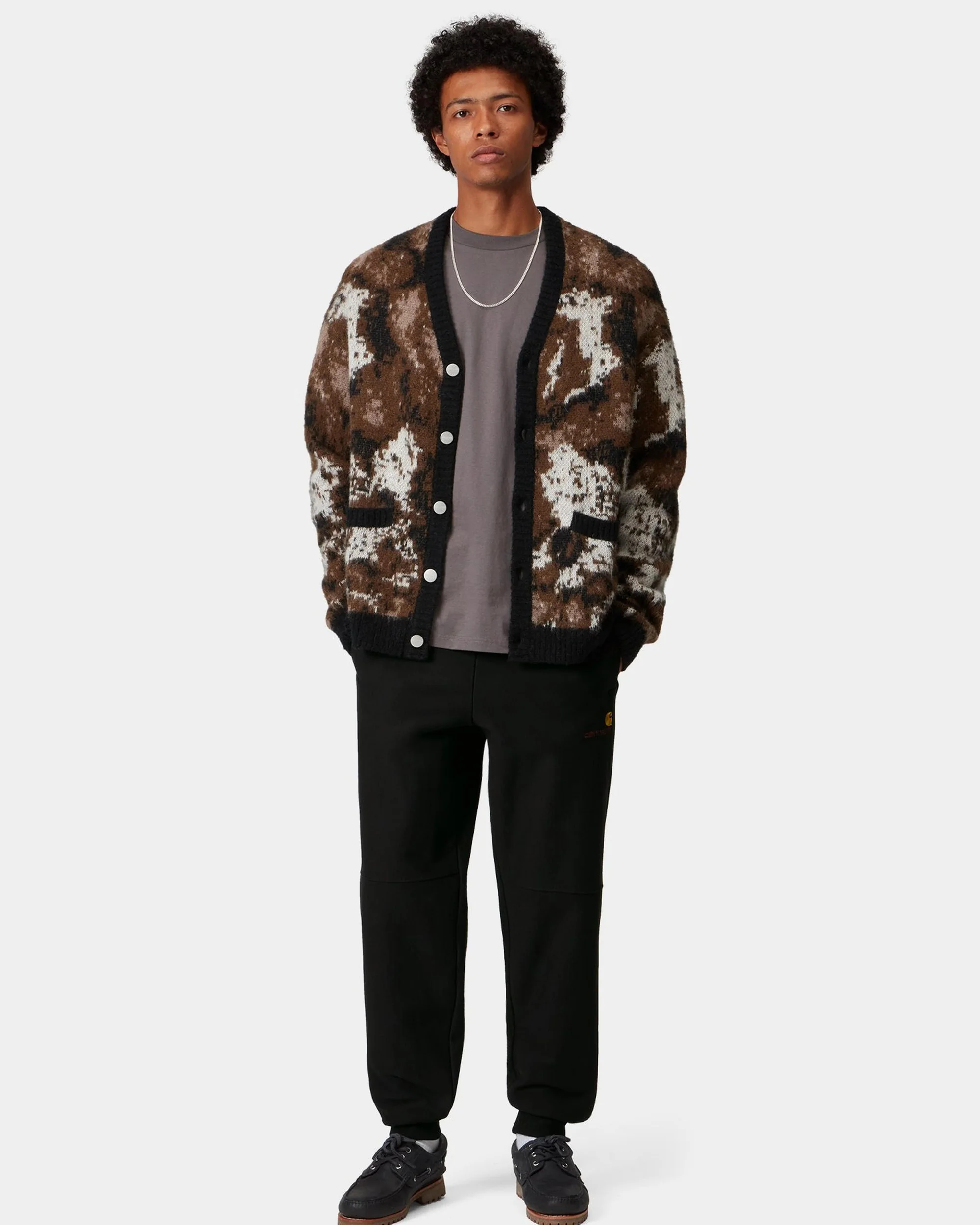 Carhartt WIP American Script Jogging Pant - Black - Image 4