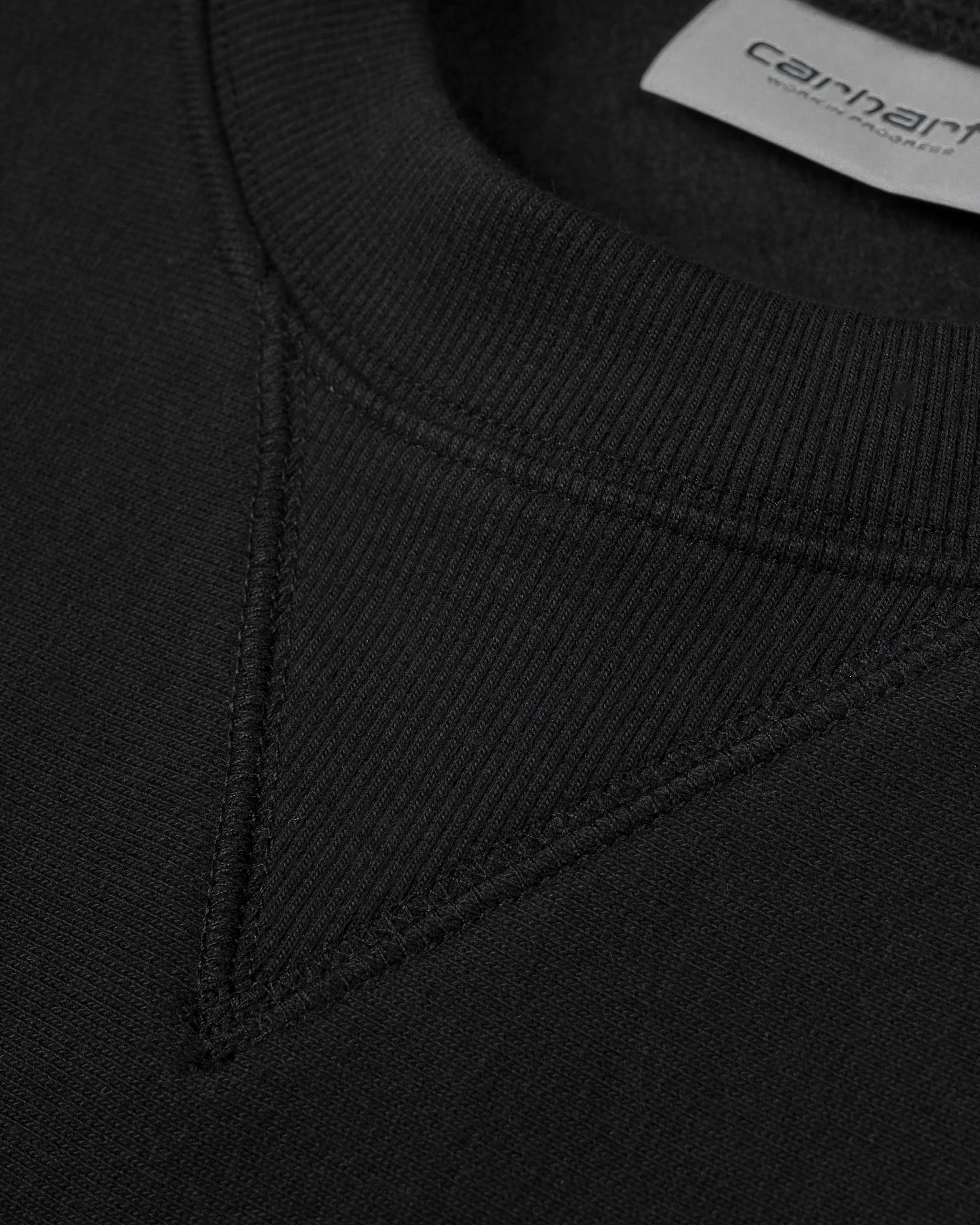 Carhartt WIP American Script Sweat - Black - Image 6