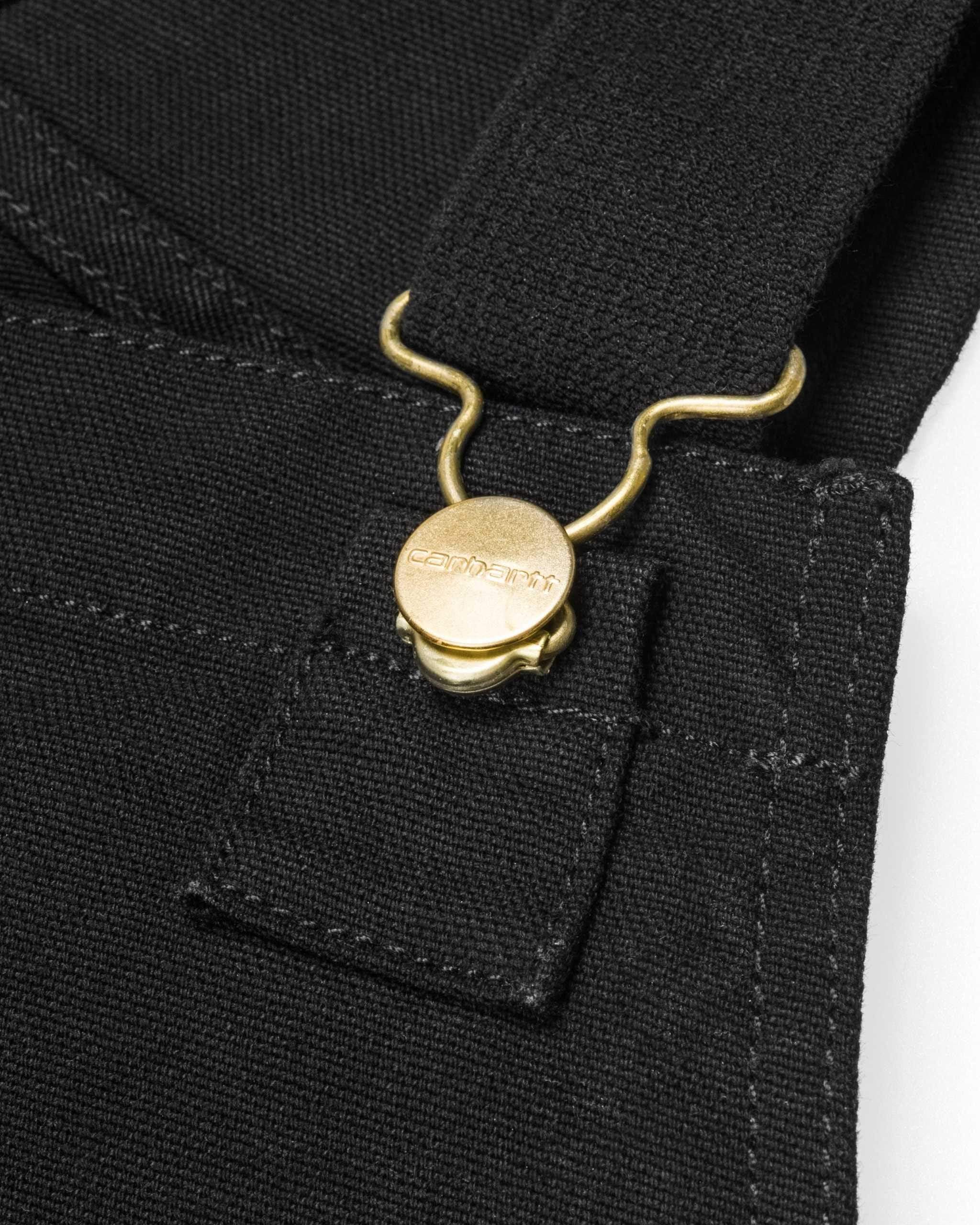 Carhartt WIP Bib Overall - Black Rinsed - Image 7