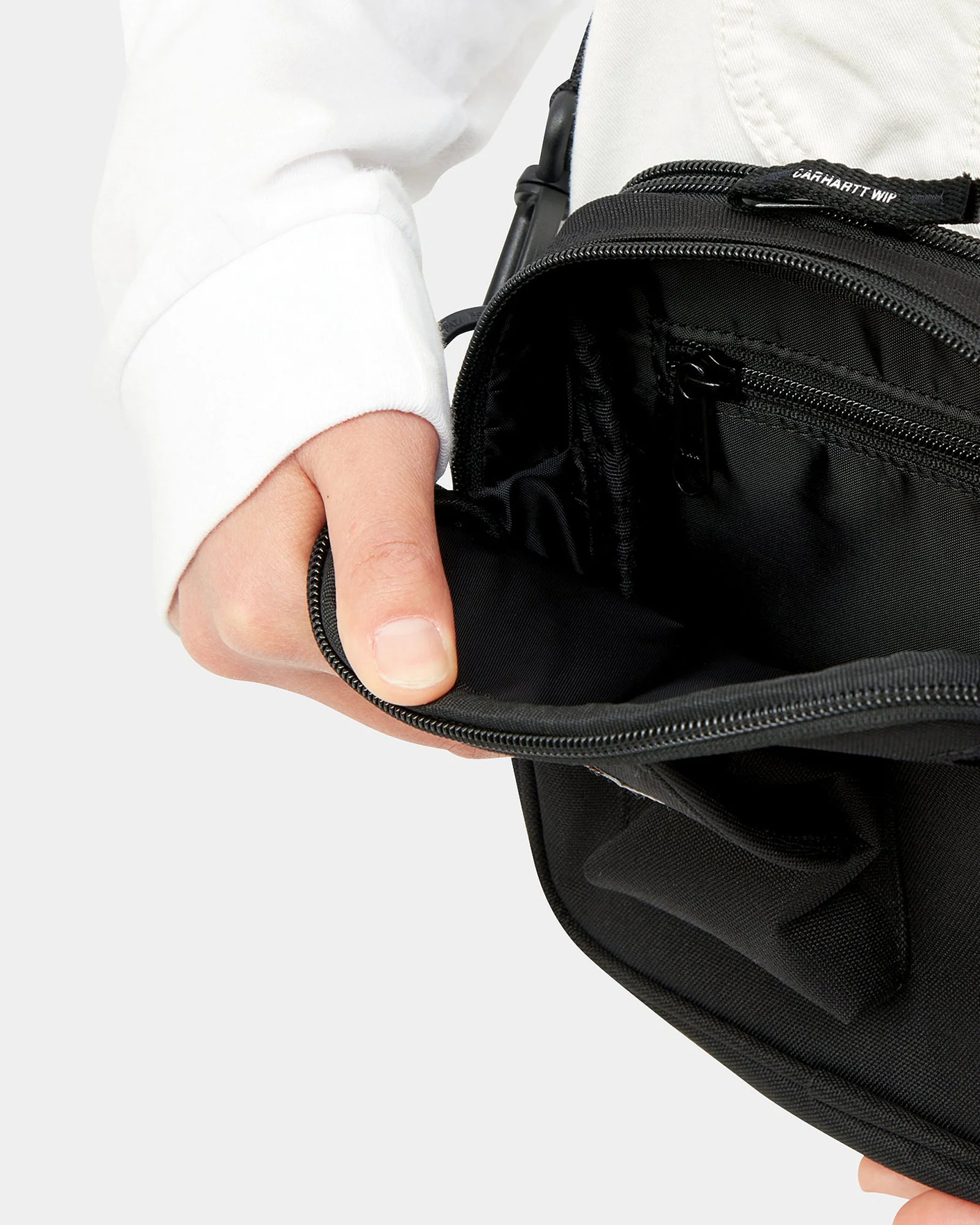 Carhartt WIP Essentials Bag Small - Black - Image 4